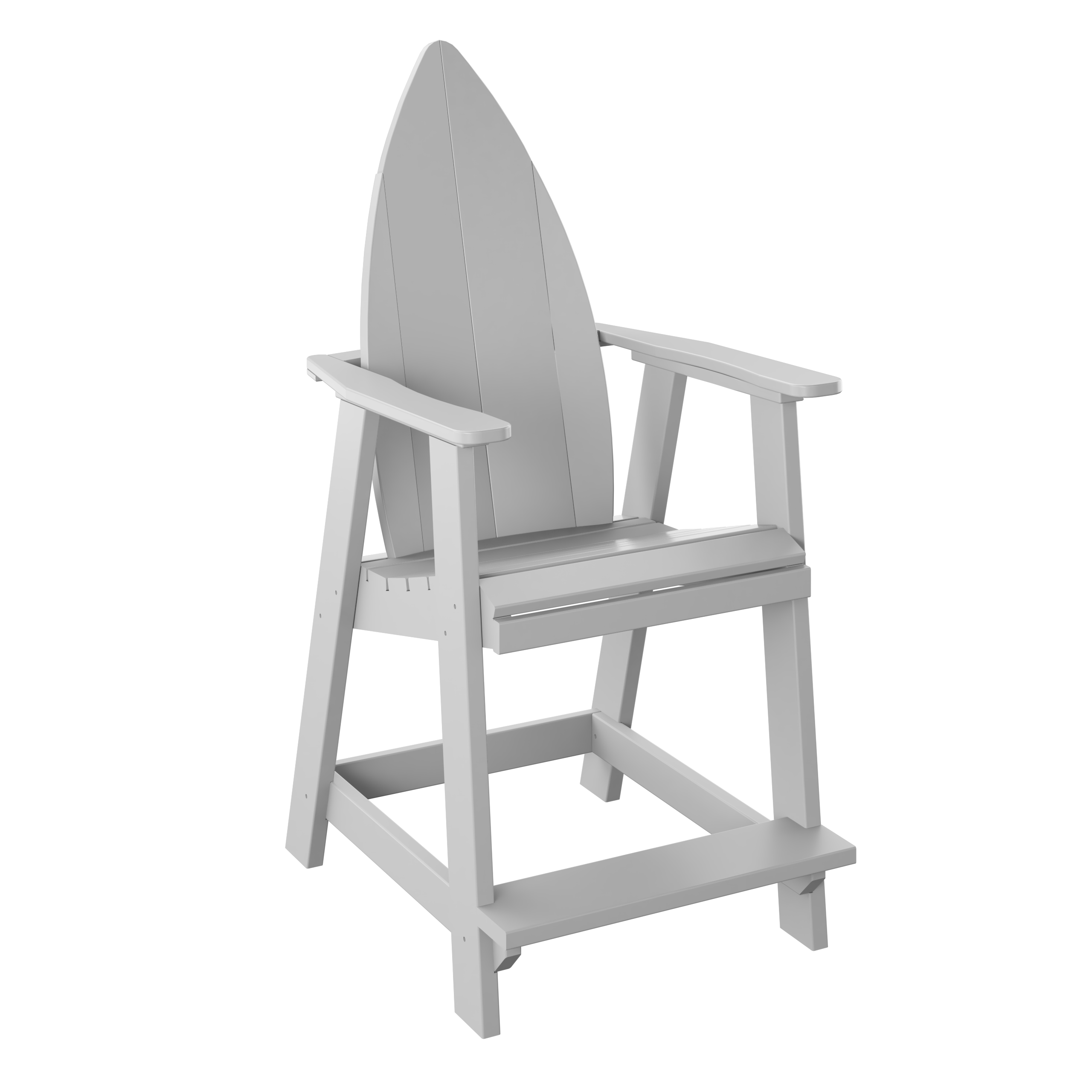 Surfboard Nose Adirondack Balcony Chair