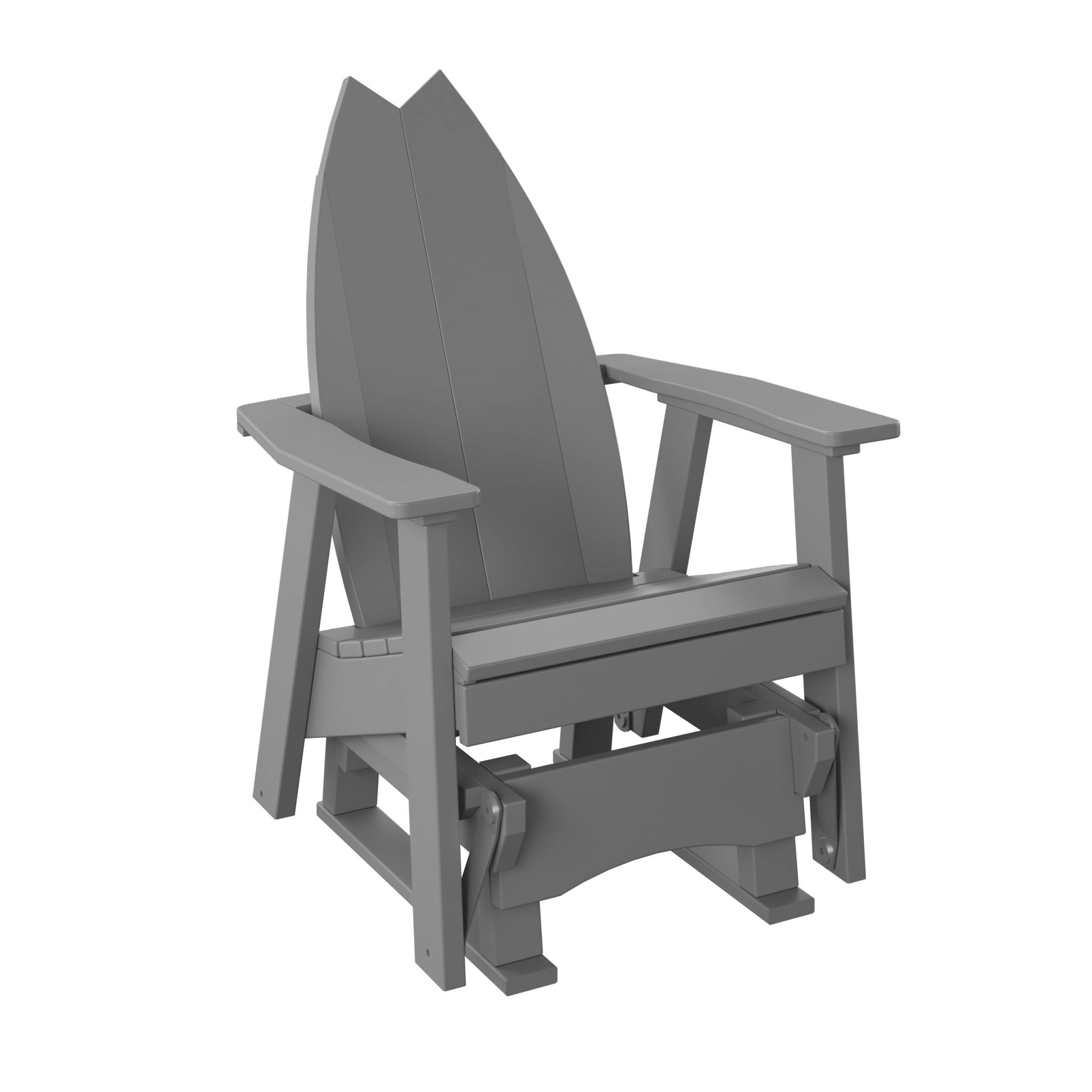 Surfboard Tail Adirondack Glider - Haven Outdoor