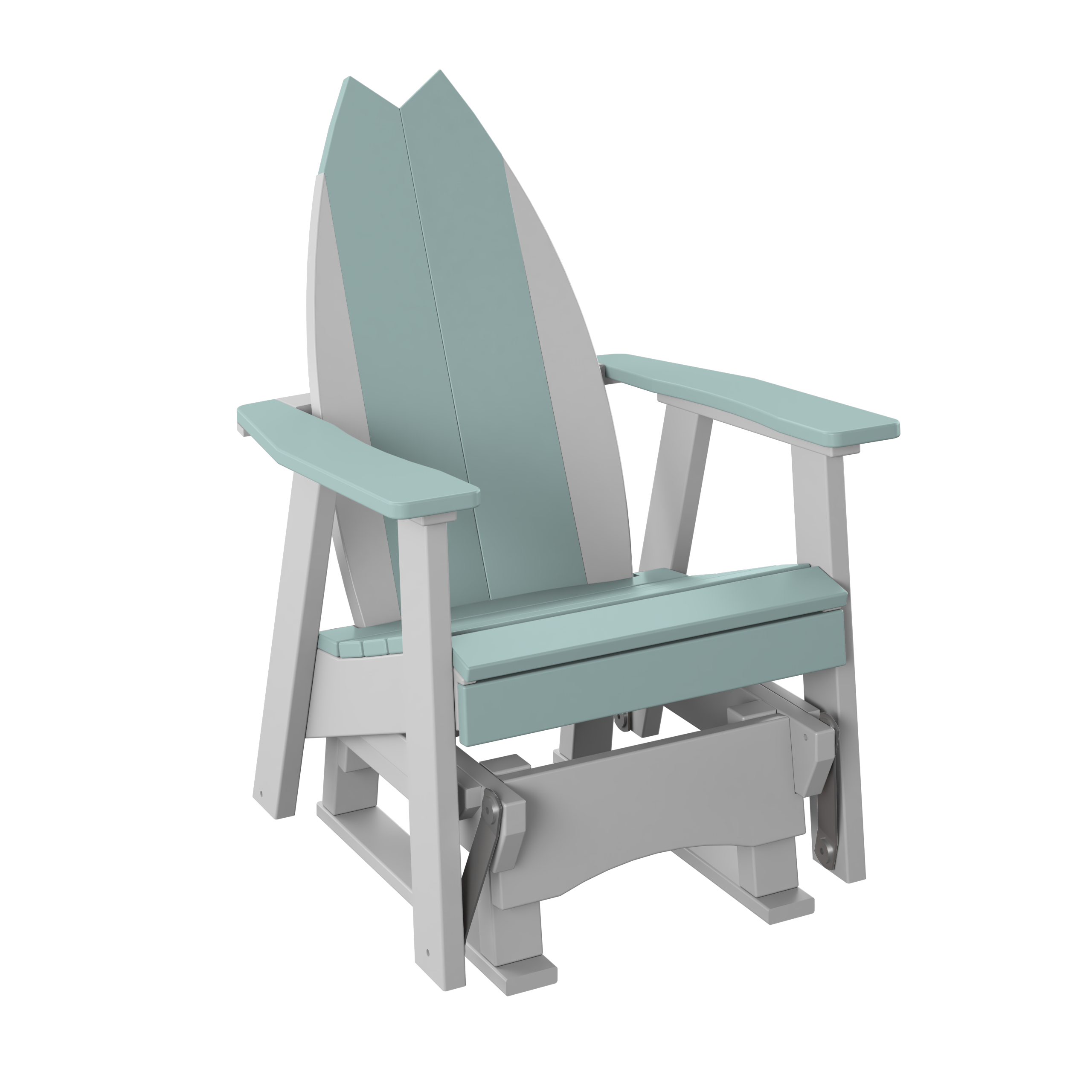 Surfboard Tail Adirondack Glider