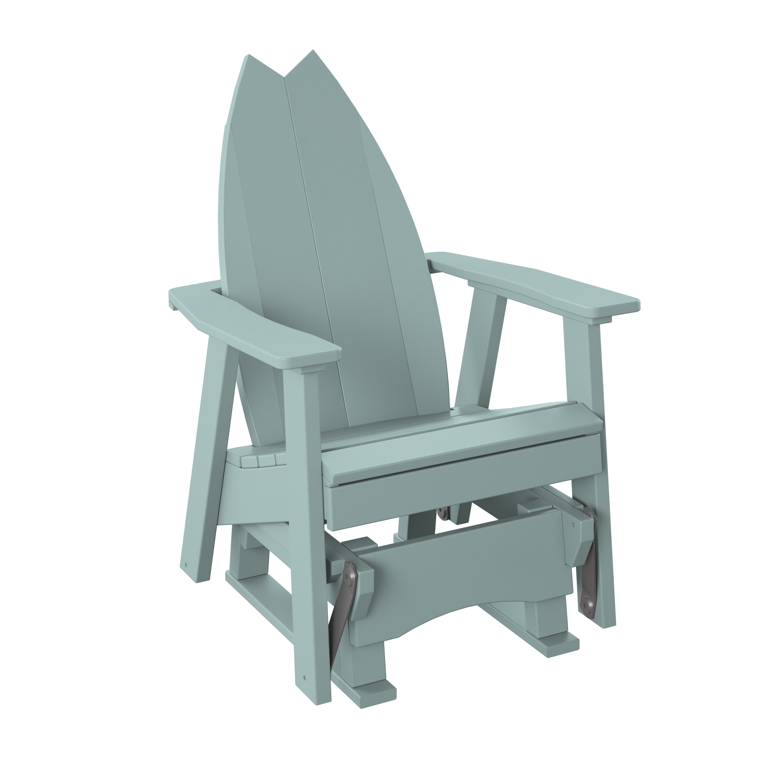 Surfboard Tail Adirondack Glider