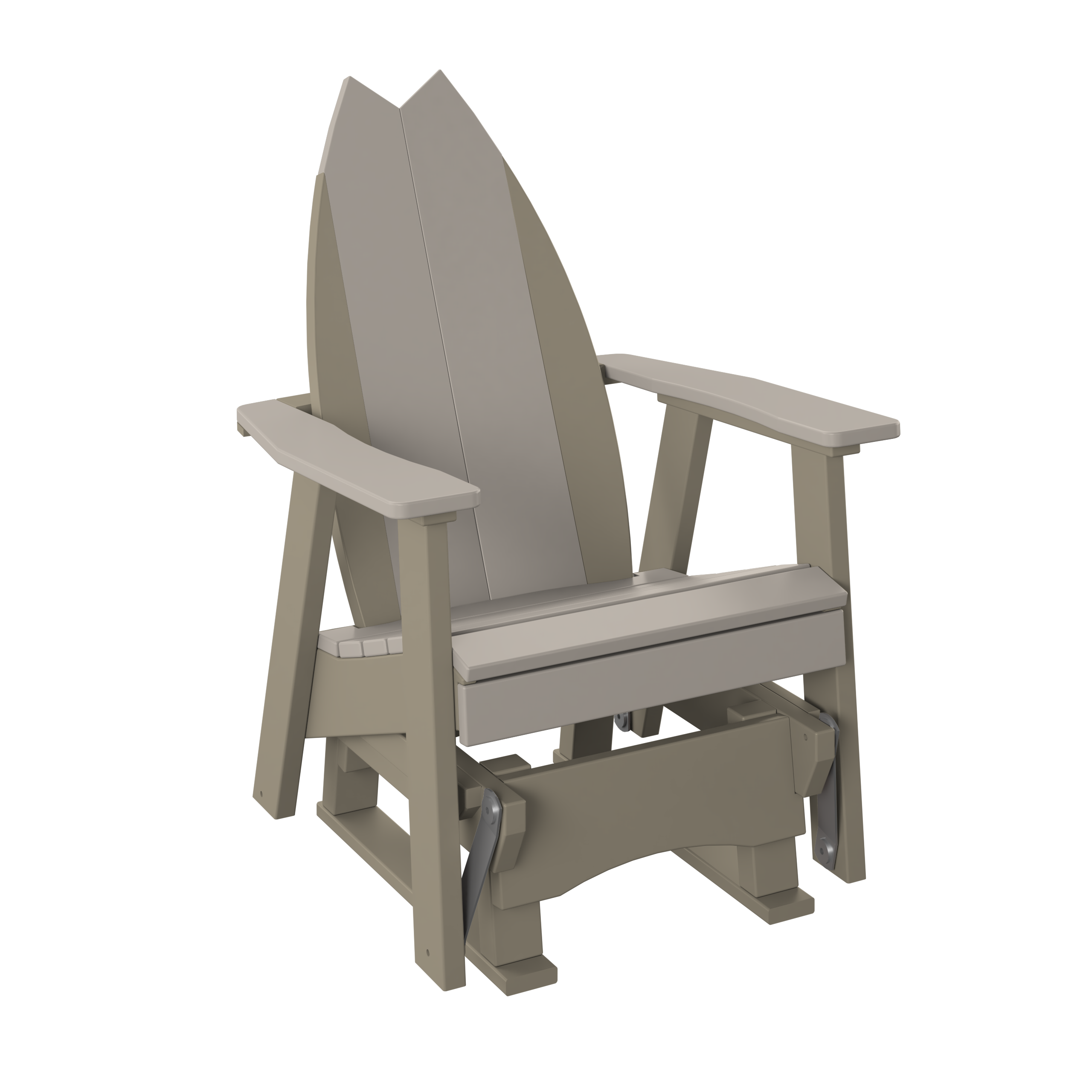 Surfboard Tail Adirondack Glider