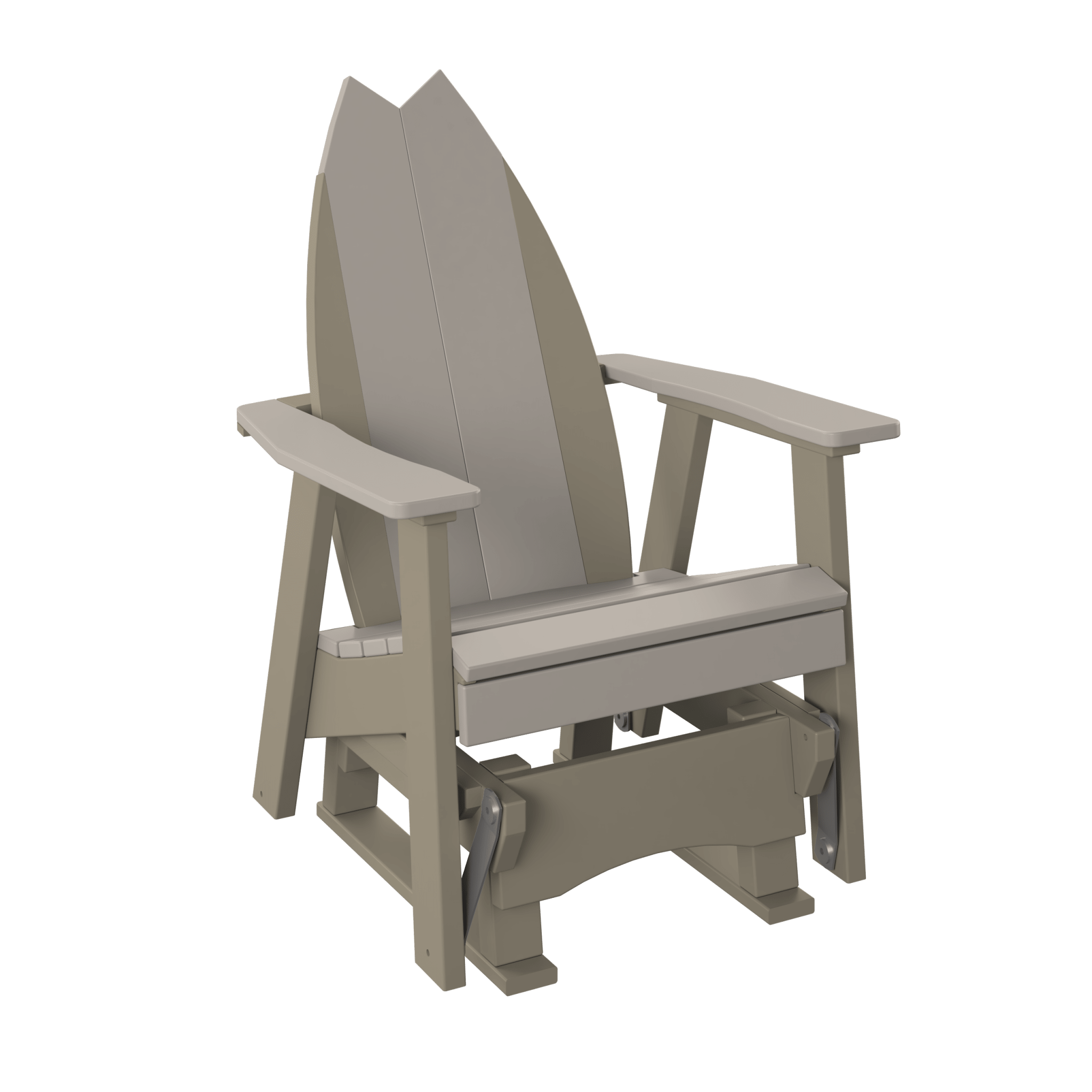 Surfboard Tail Adirondack Glider - Haven Outdoor