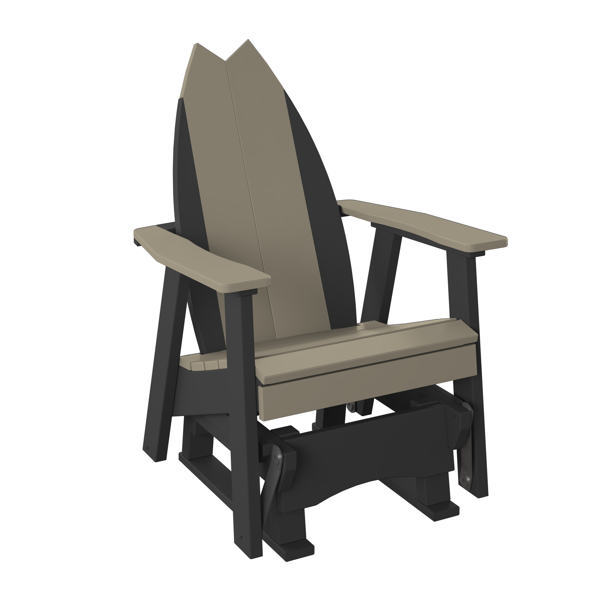 Surfboard Tail Adirondack Glider