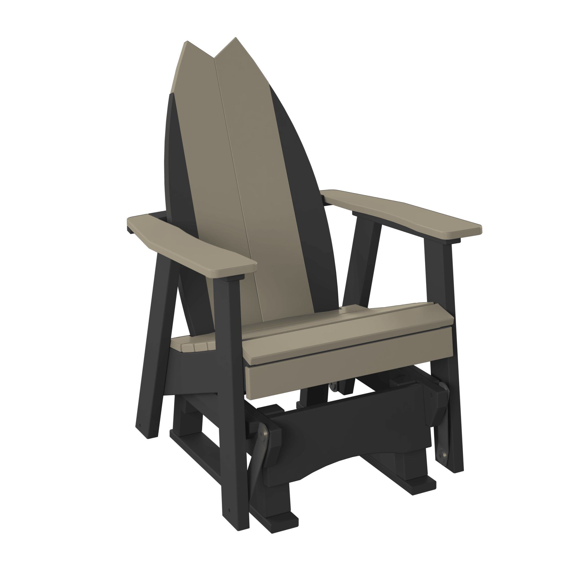 Surfboard Tail Adirondack Glider - Haven Outdoor