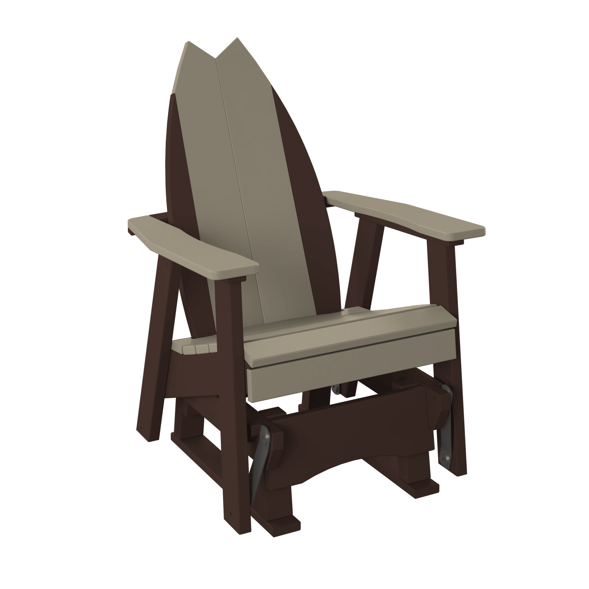Surfboard Tail Adirondack Glider - Haven Outdoor