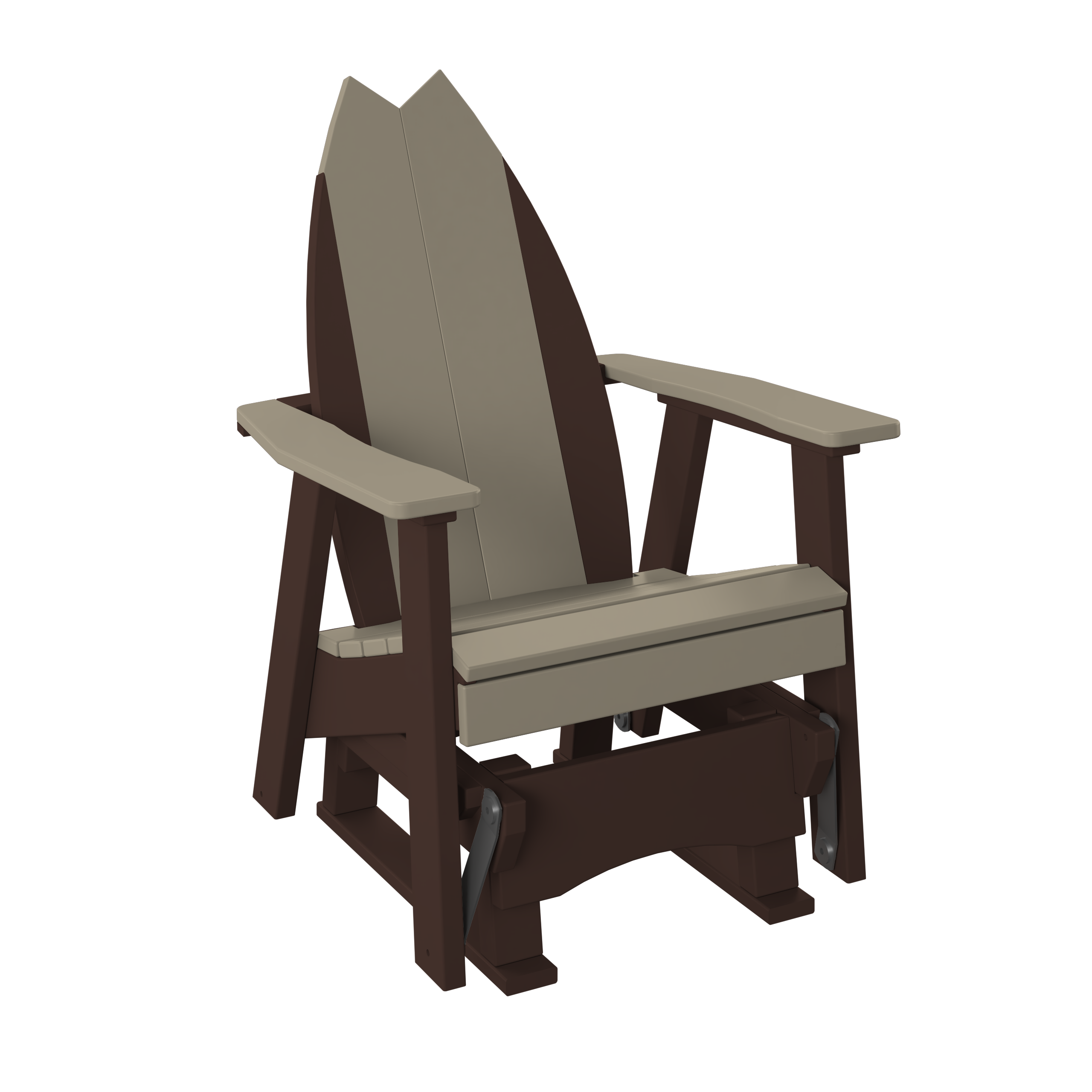 Surfboard Tail Adirondack Glider