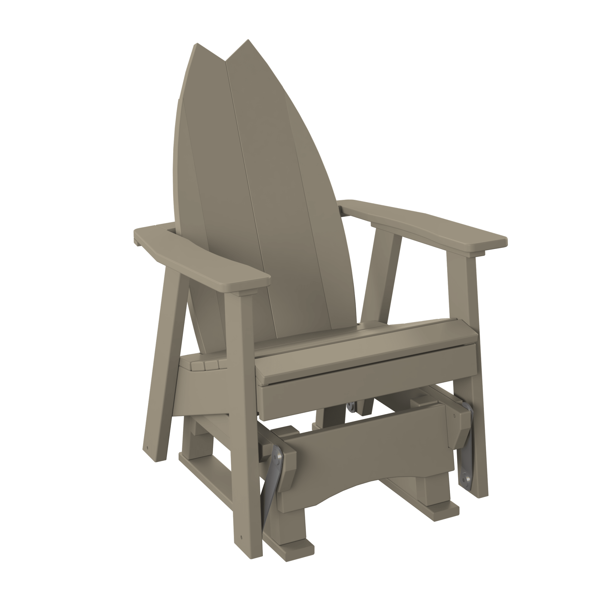 Surfboard Tail Adirondack Glider - Haven Outdoor