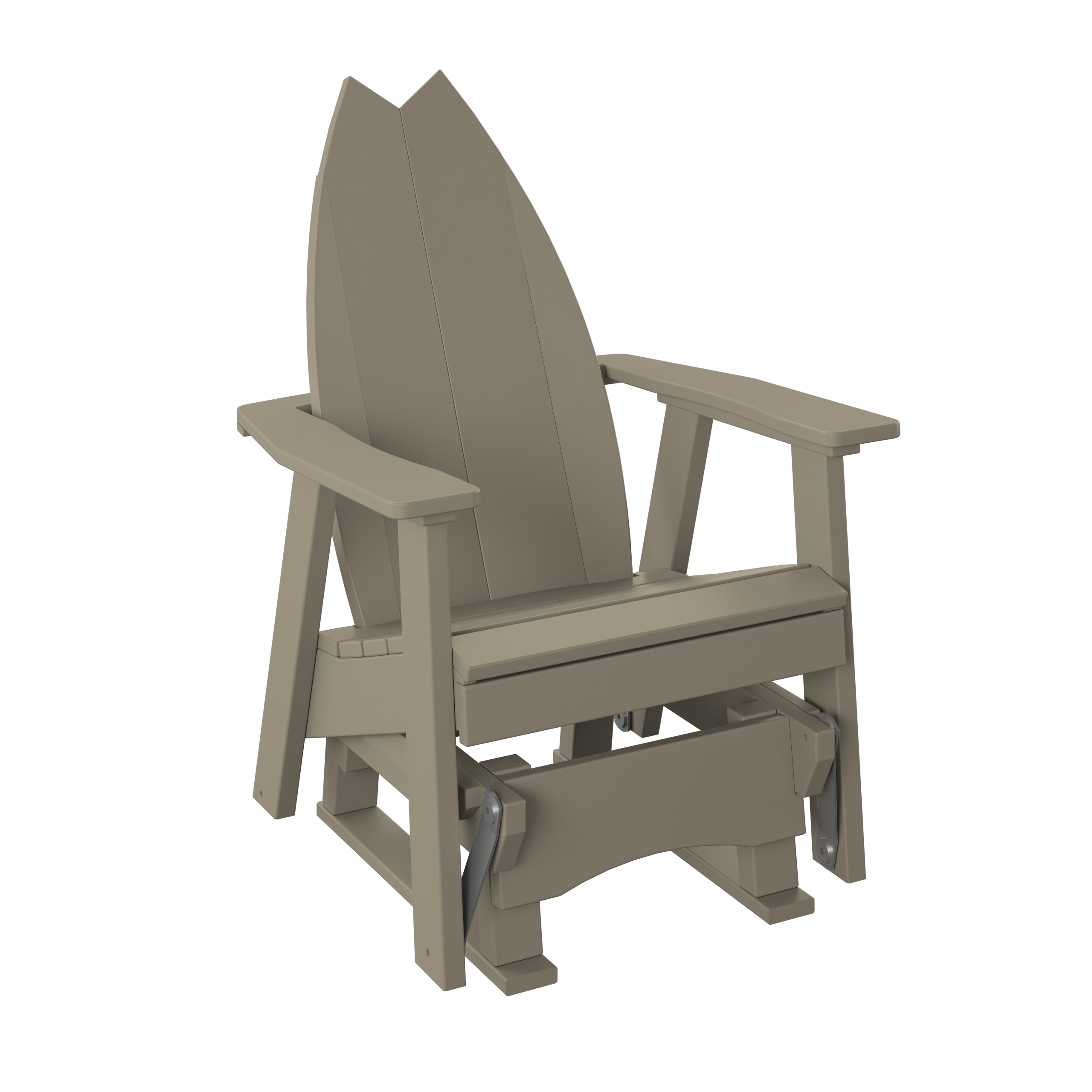 Surfboard Tail Adirondack Glider