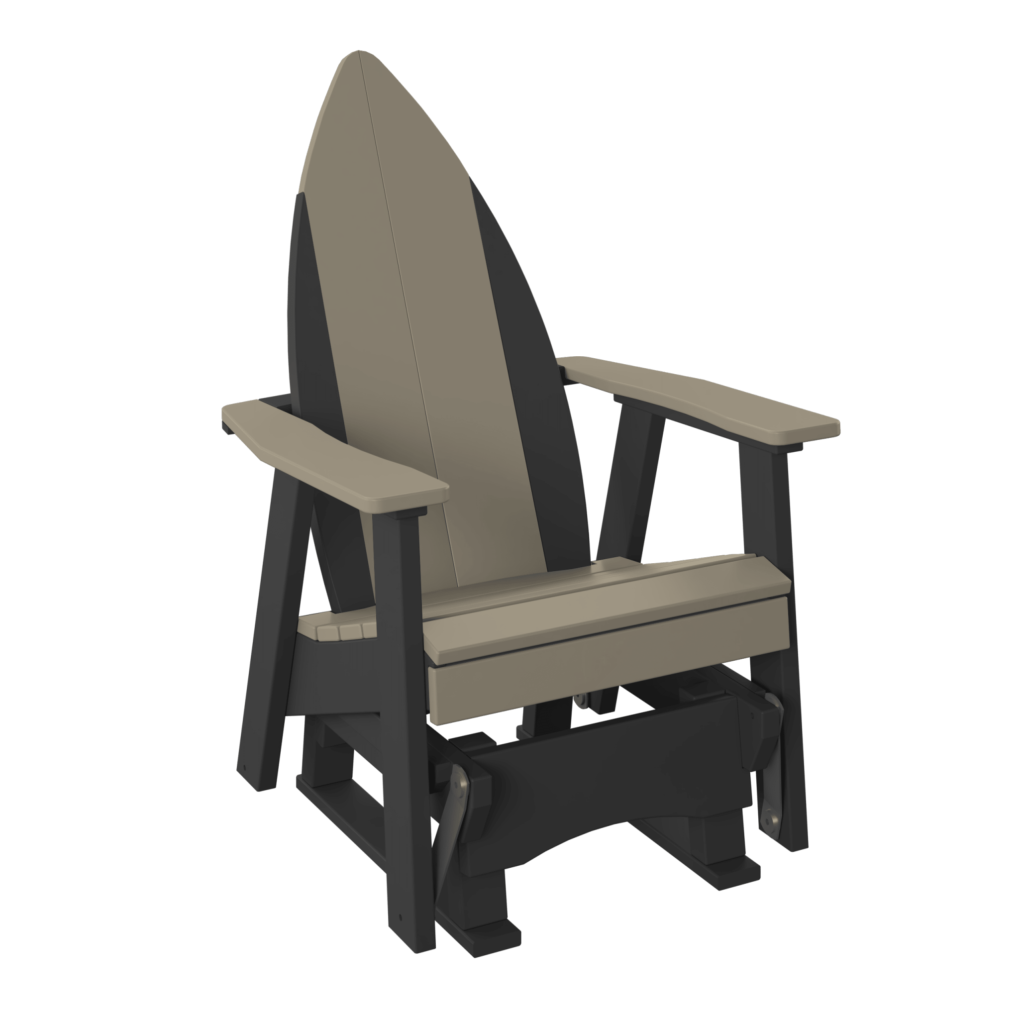 Surfboard Nose Adirondack Glider - Haven Outdoor