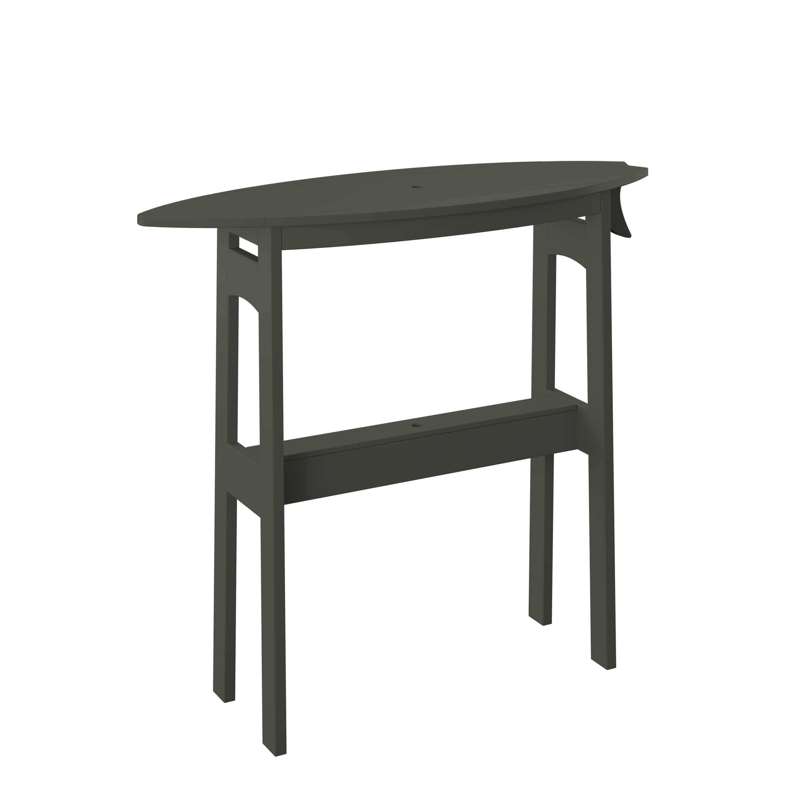 Surfboard Bar Table 48"