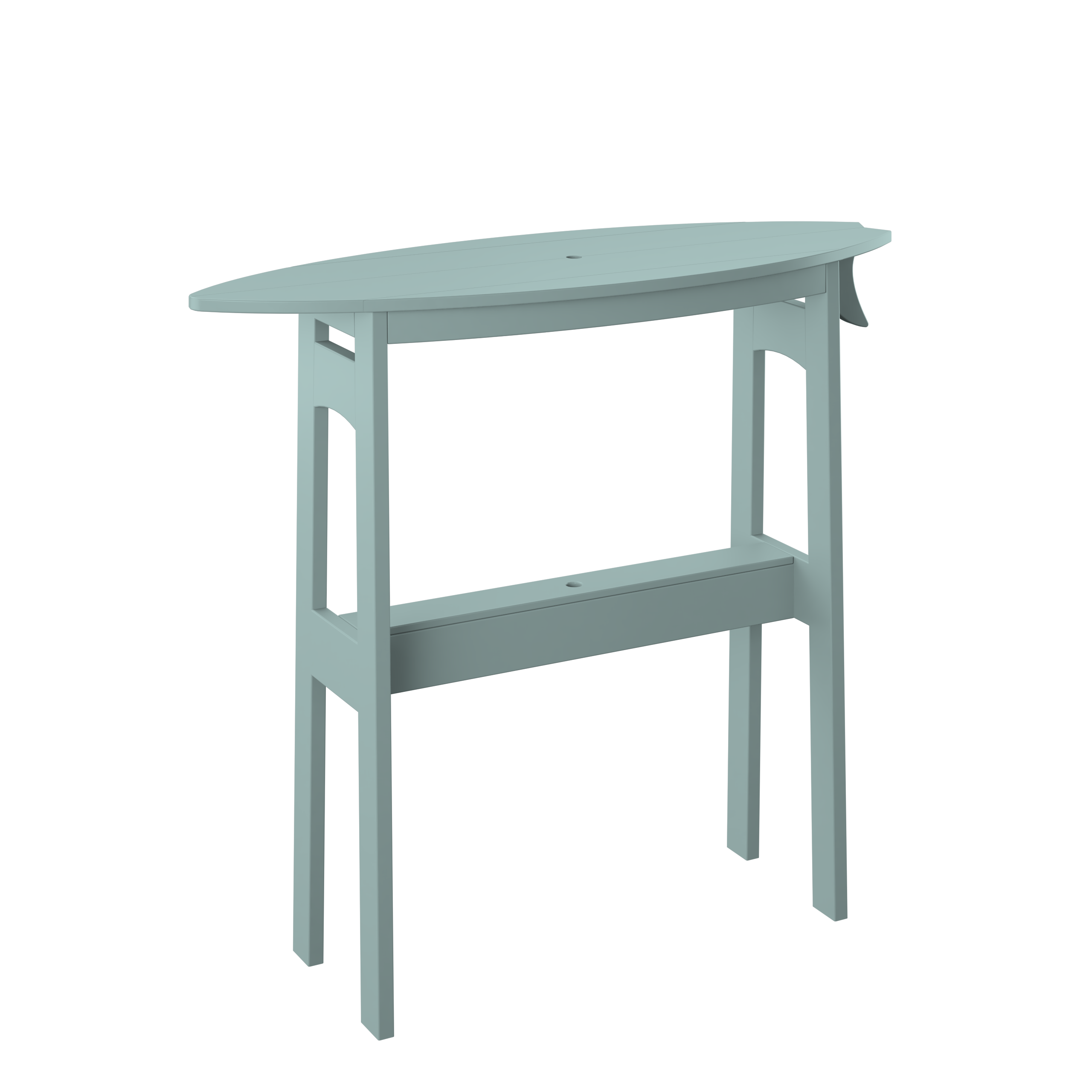 Surfboard Bar Table 48"