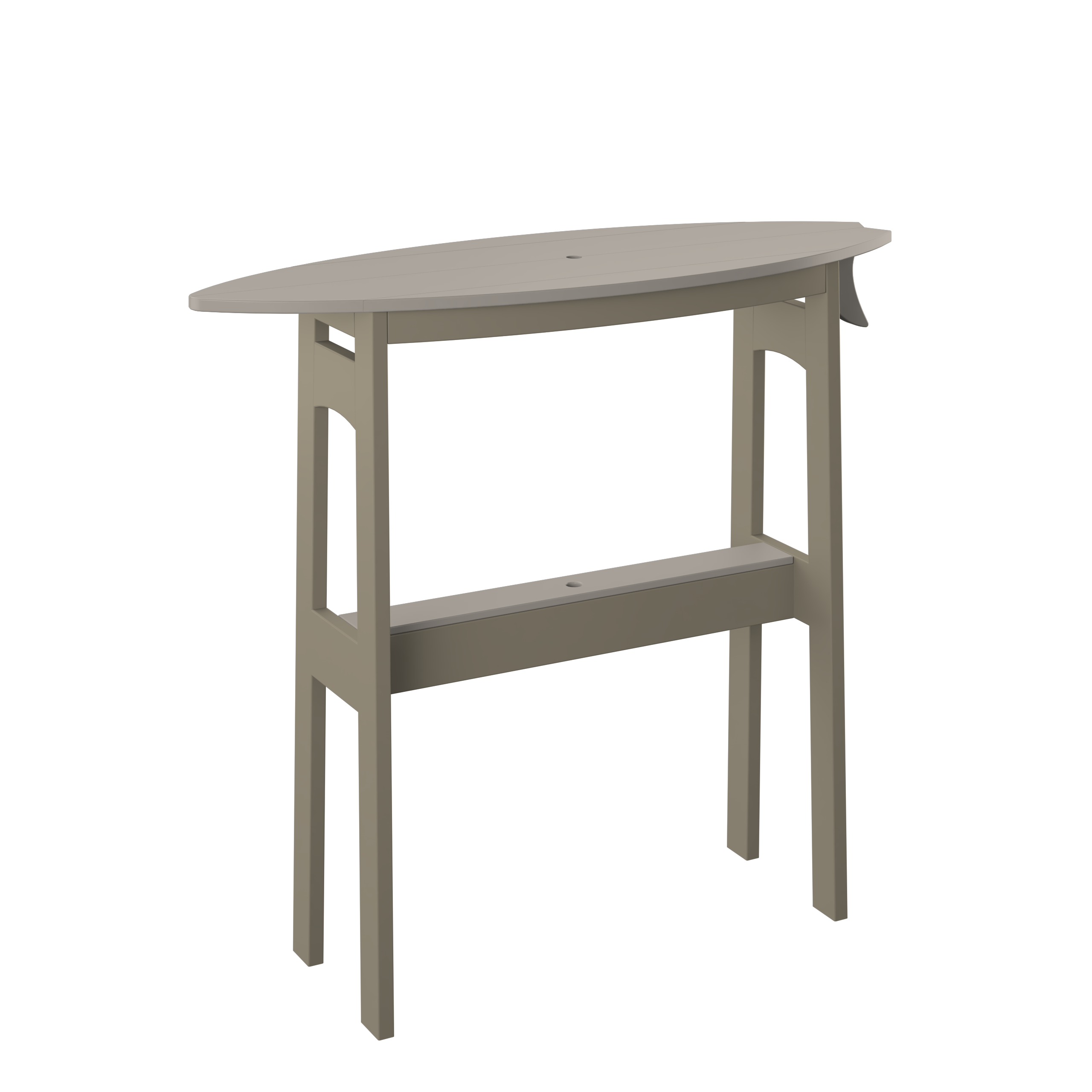 Surfboard Bar Table 48"