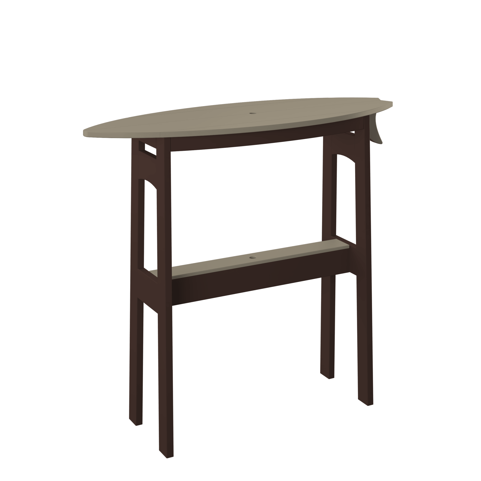 Surfboard Bar Table 48" - Haven Outdoor