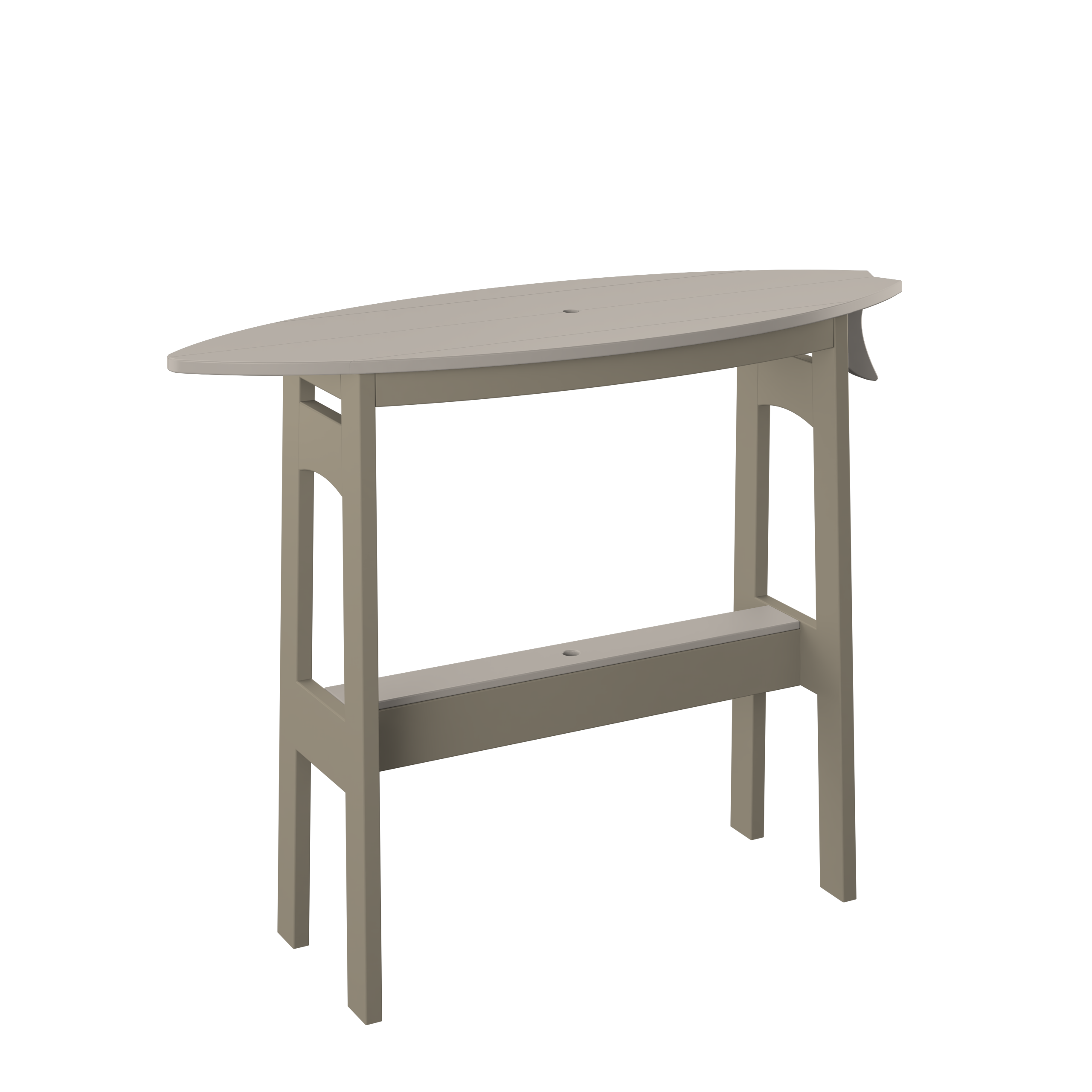 Surfboard Counter Table 48"