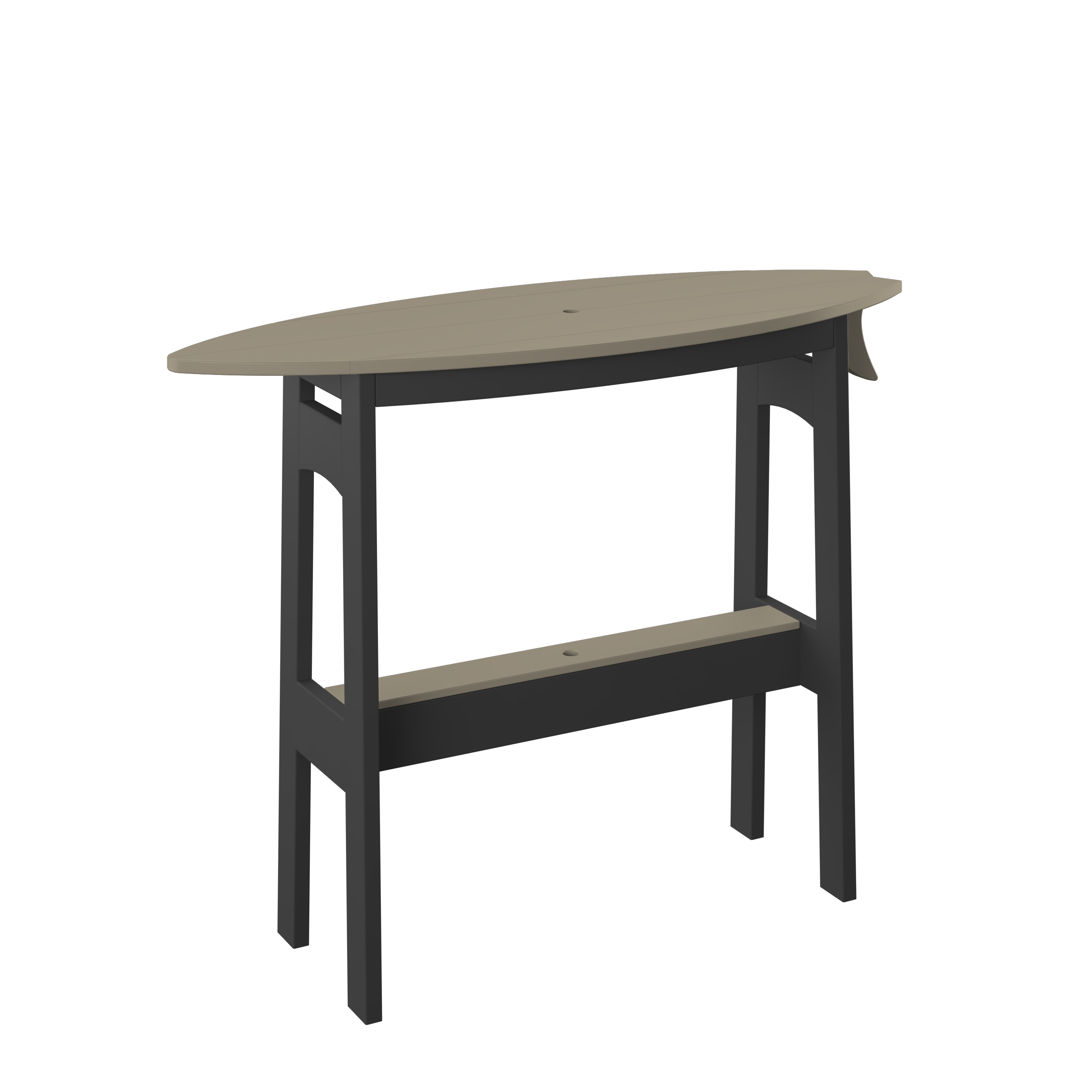 Surfboard Counter Table 48"