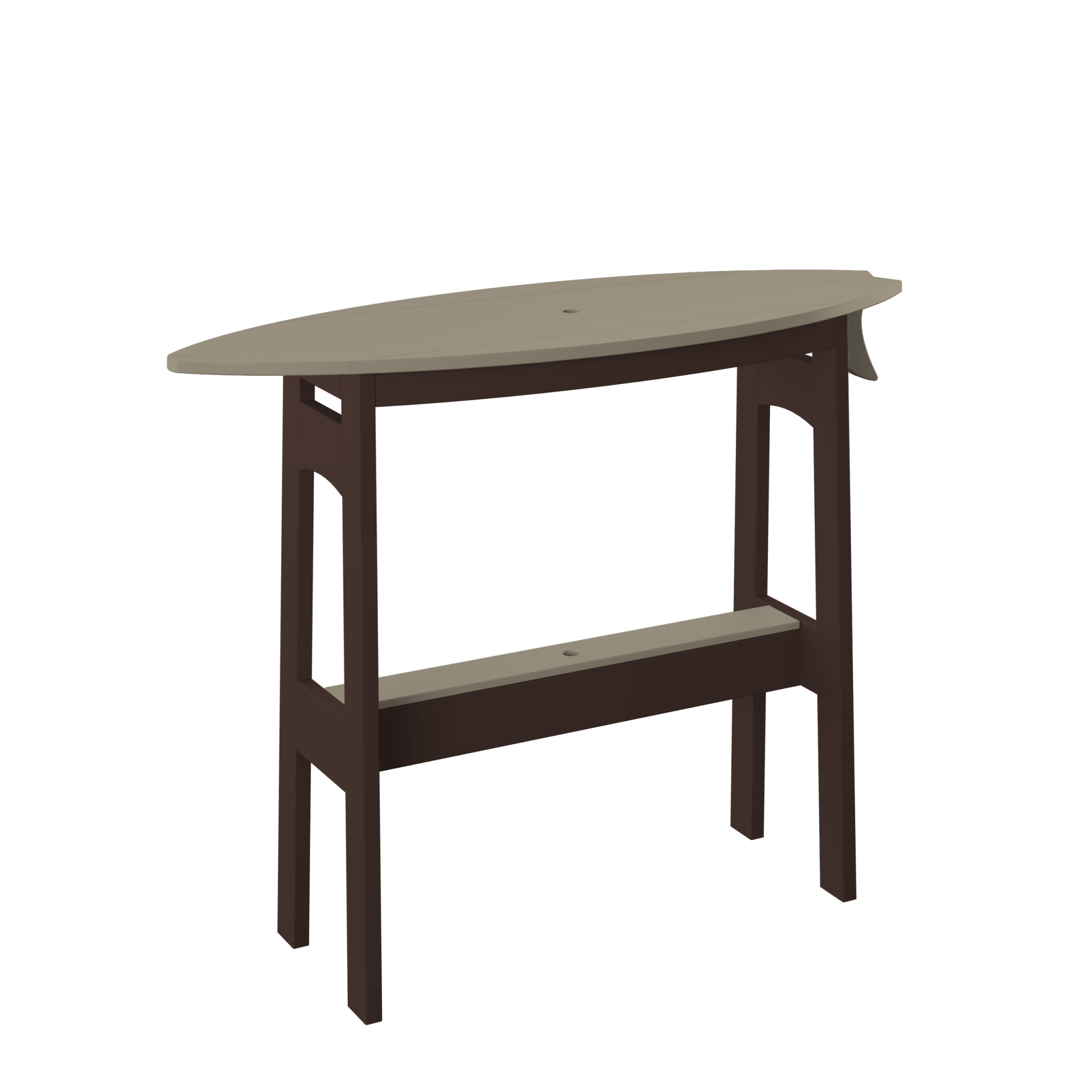 Surfboard Counter Table 48" - Haven Outdoor