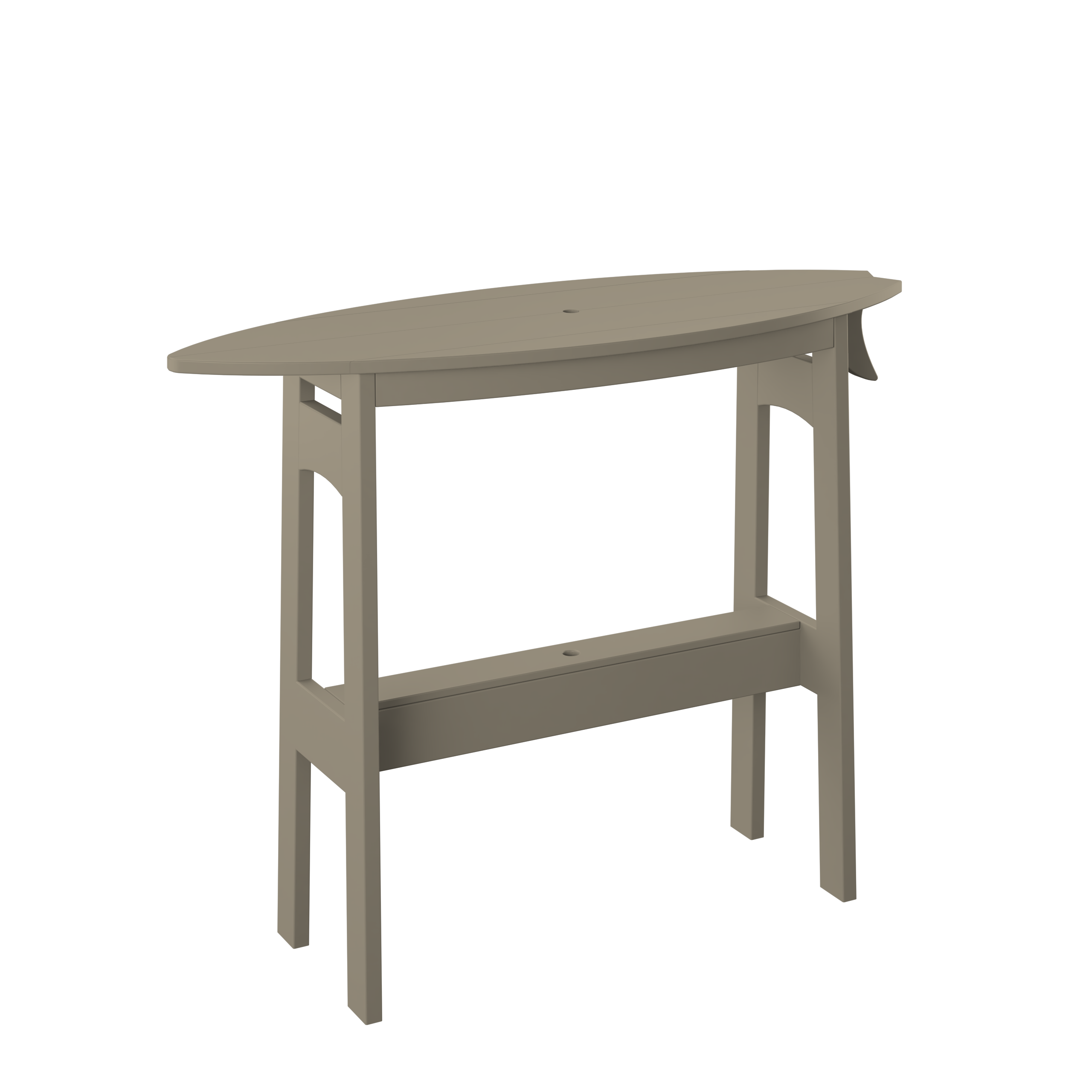 Surfboard Counter Table 48"