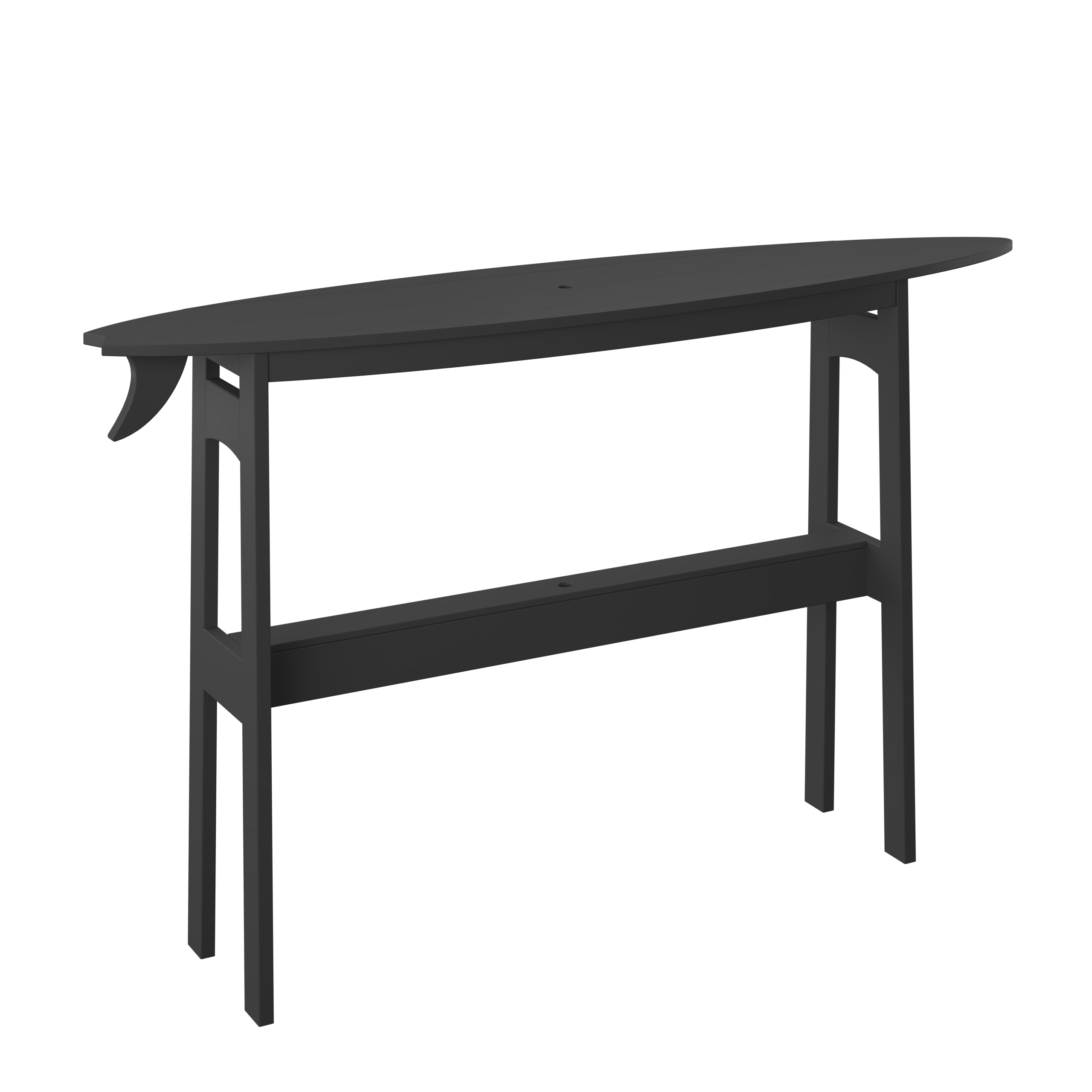 Surfboard Bar Table 72"