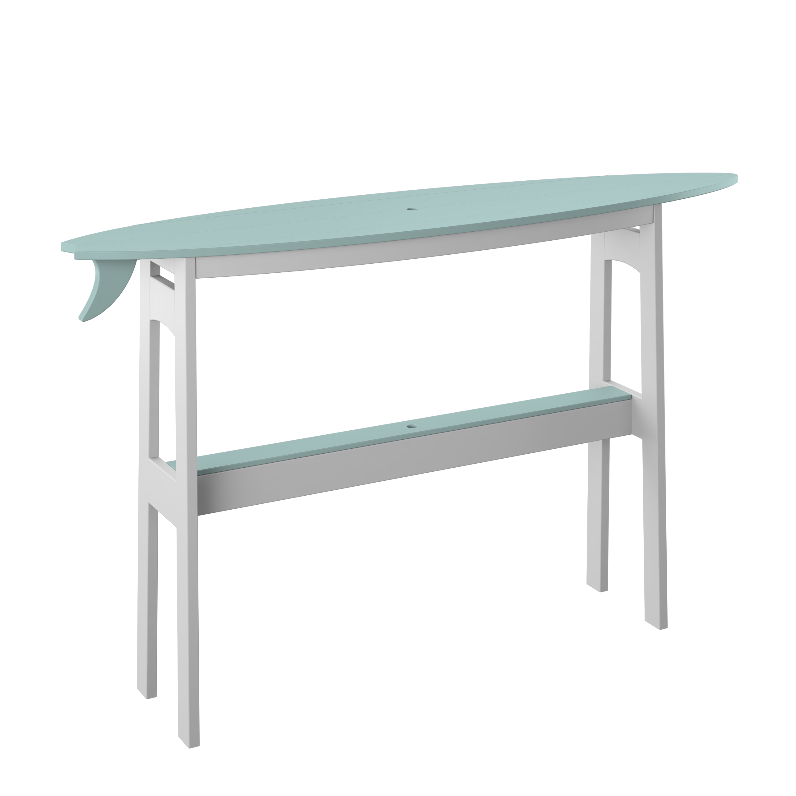 Surfboard Bar Table 72"