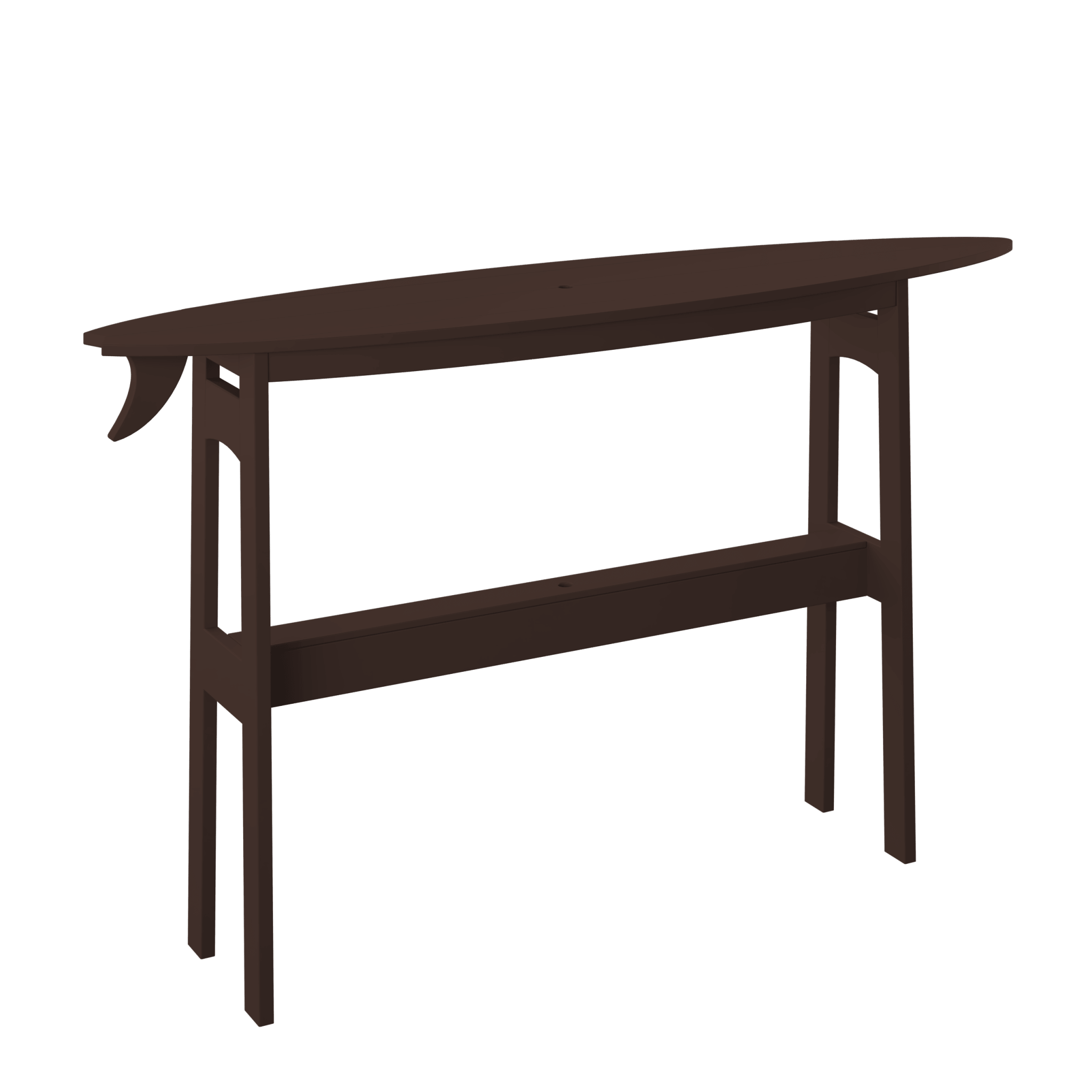 Surfboard Bar Table 72" - Haven Outdoor