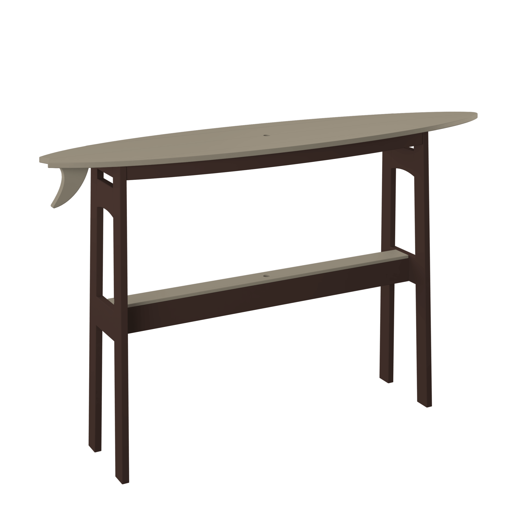 Surfboard Bar Table 72" - Haven Outdoor