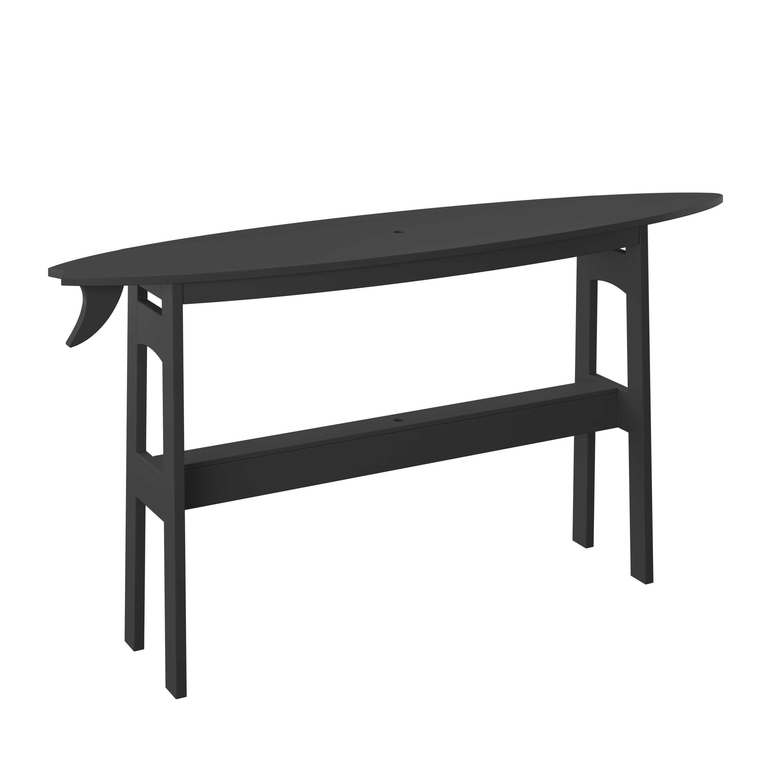 Surfboard Counter Table 72"