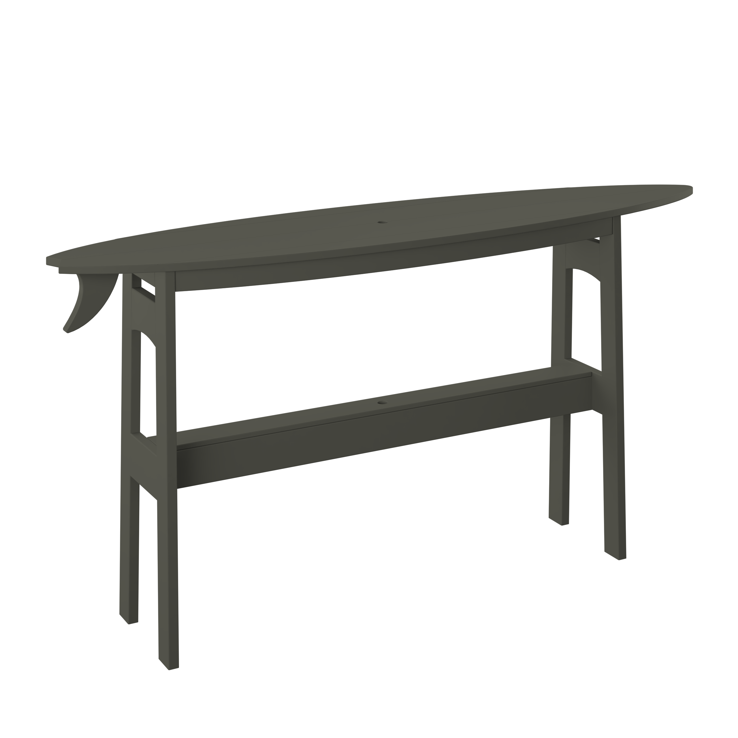 Surfboard Counter Table 72"