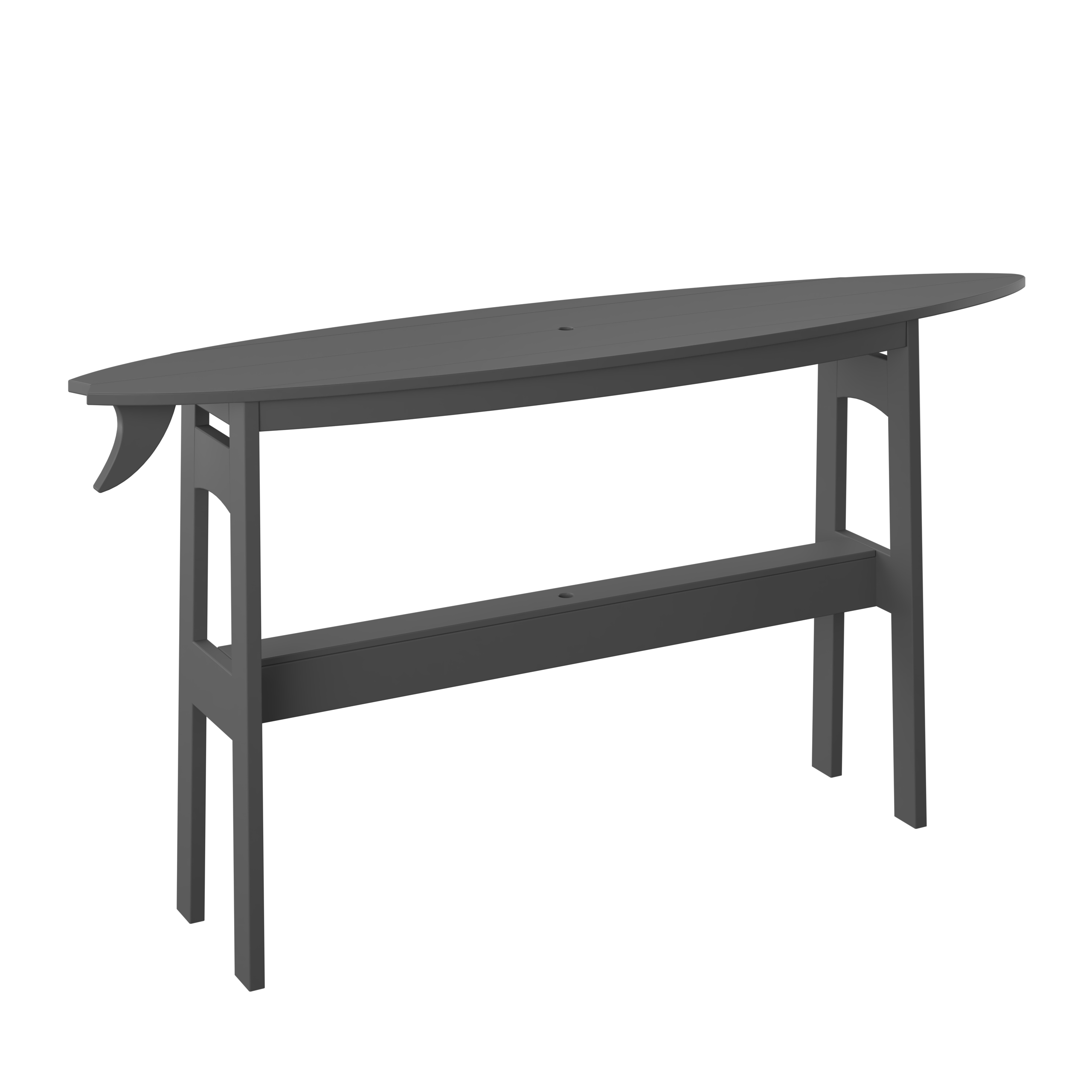 Surfboard Counter Table 72"