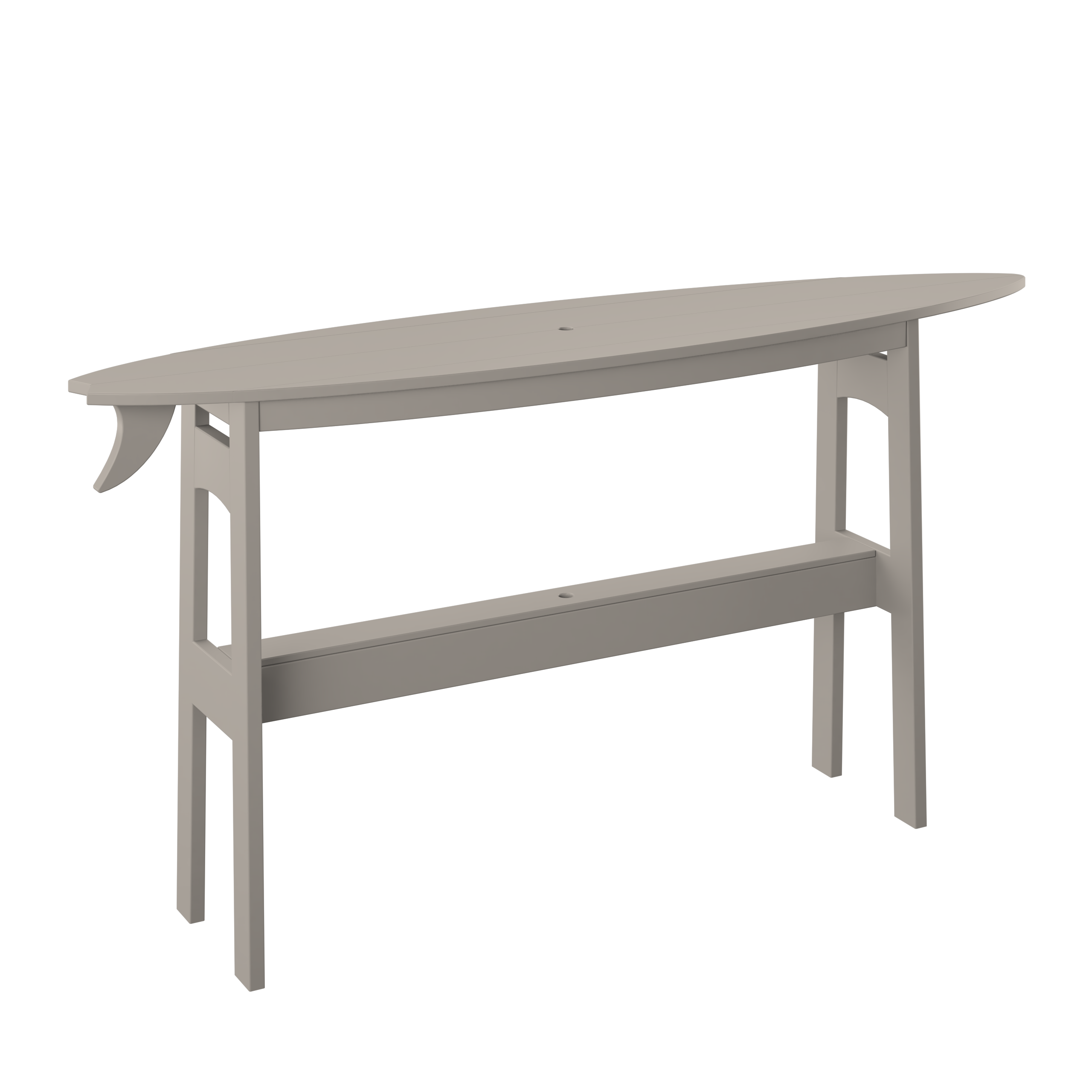 Surfboard Counter Table 72"