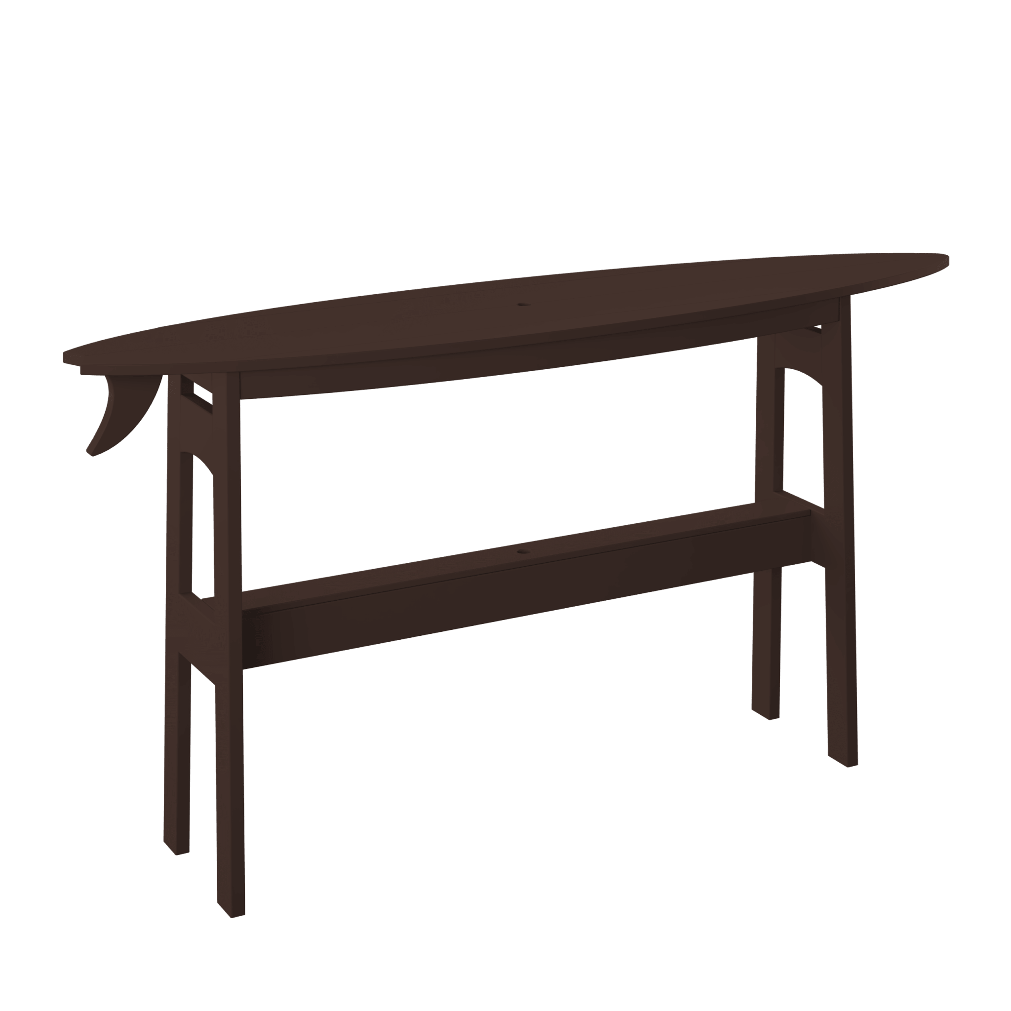 Surfboard Counter Table 72" - Haven Outdoor