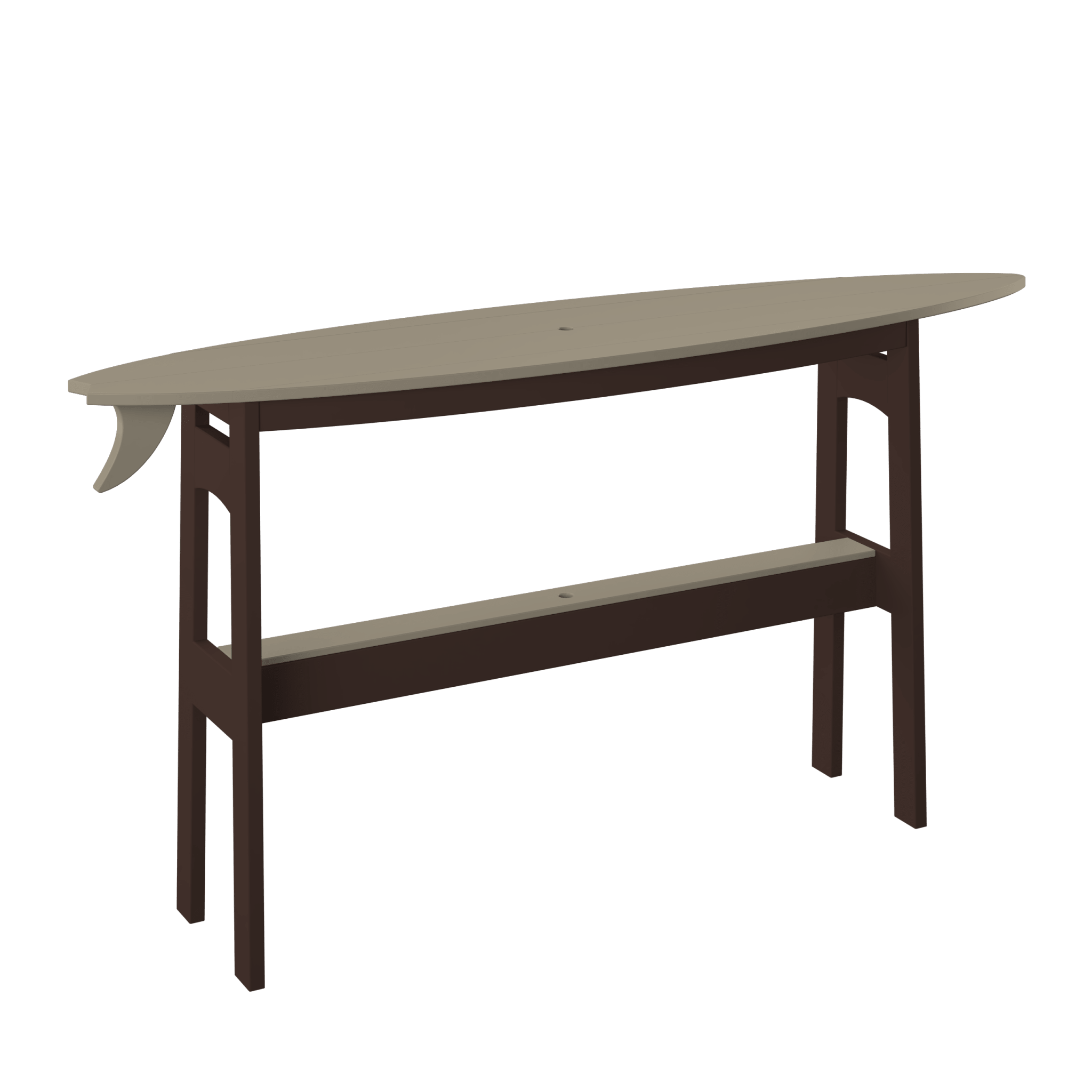 Surfboard Counter Table 72" - Haven Outdoor