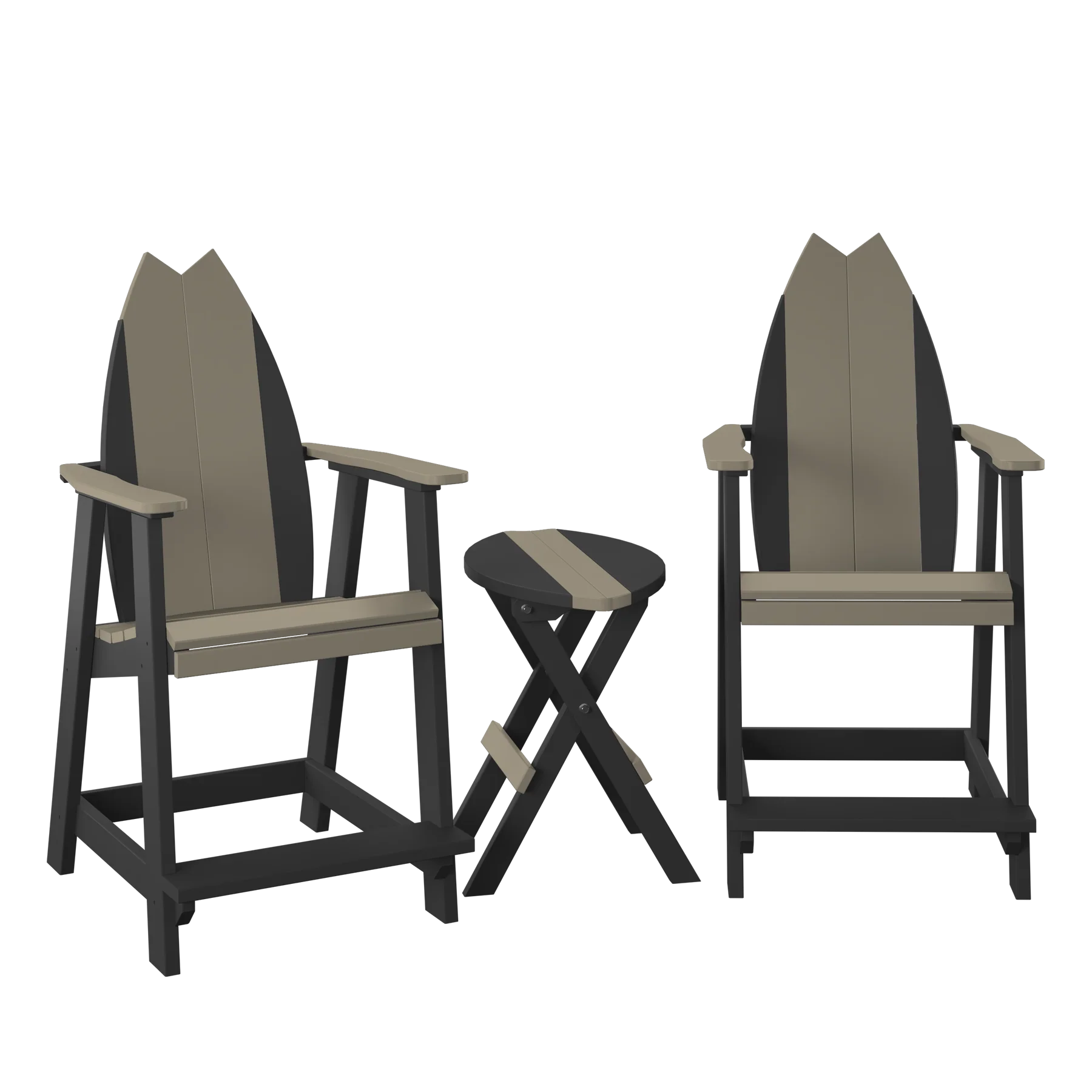 Surfboard Balcony Set