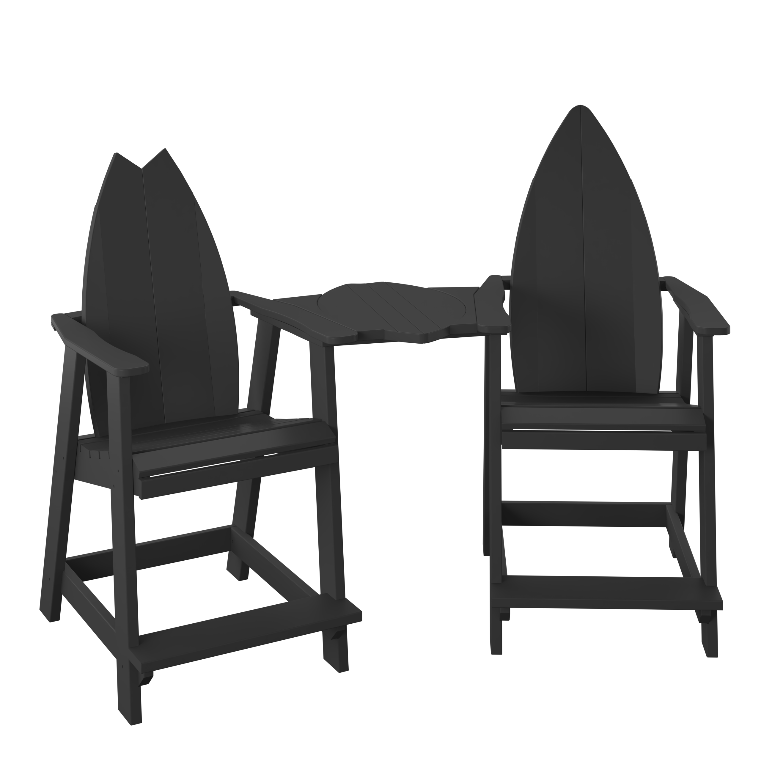 Surfboard Tete-a-tete Counter Set