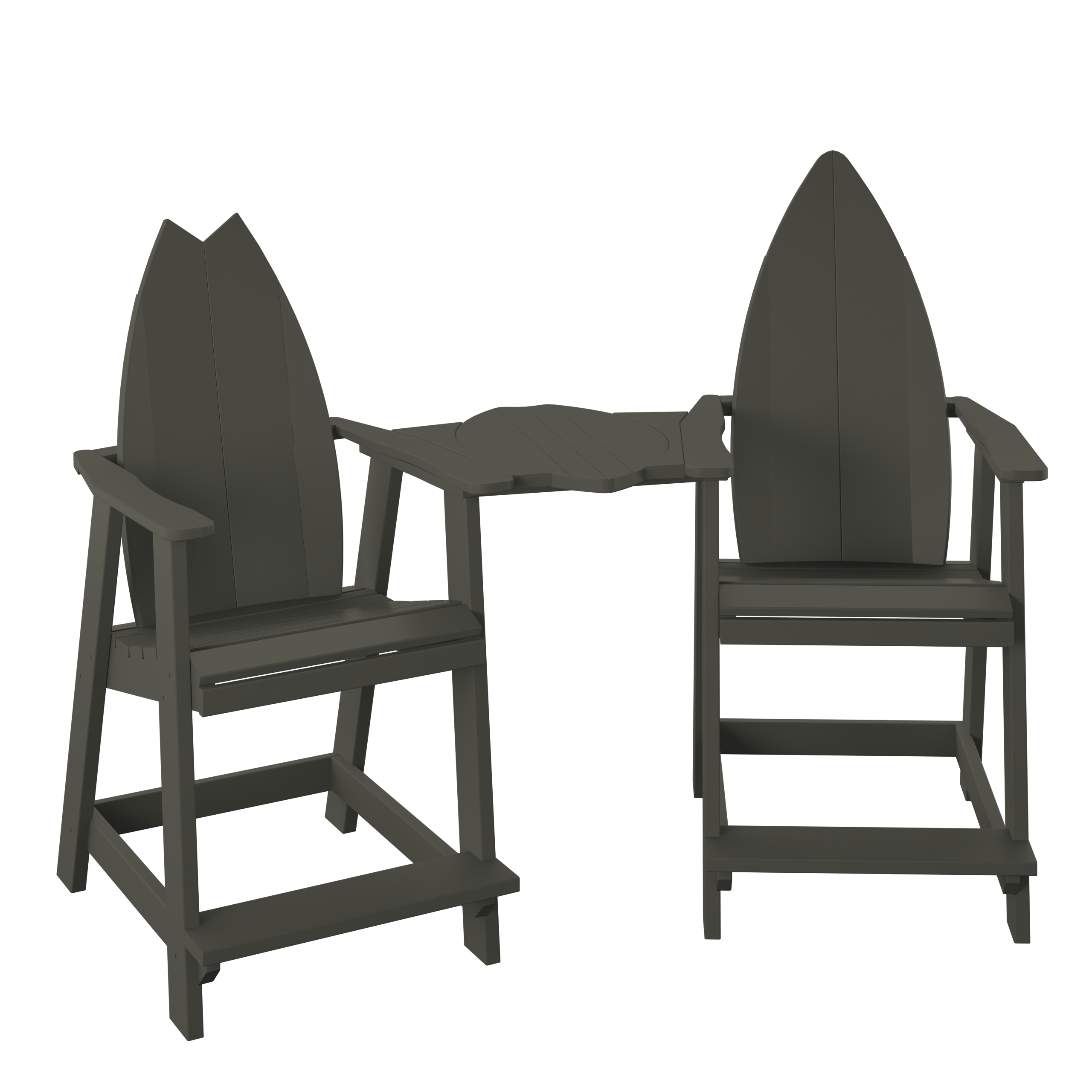 Surfboard Tete-a-tete Counter Set