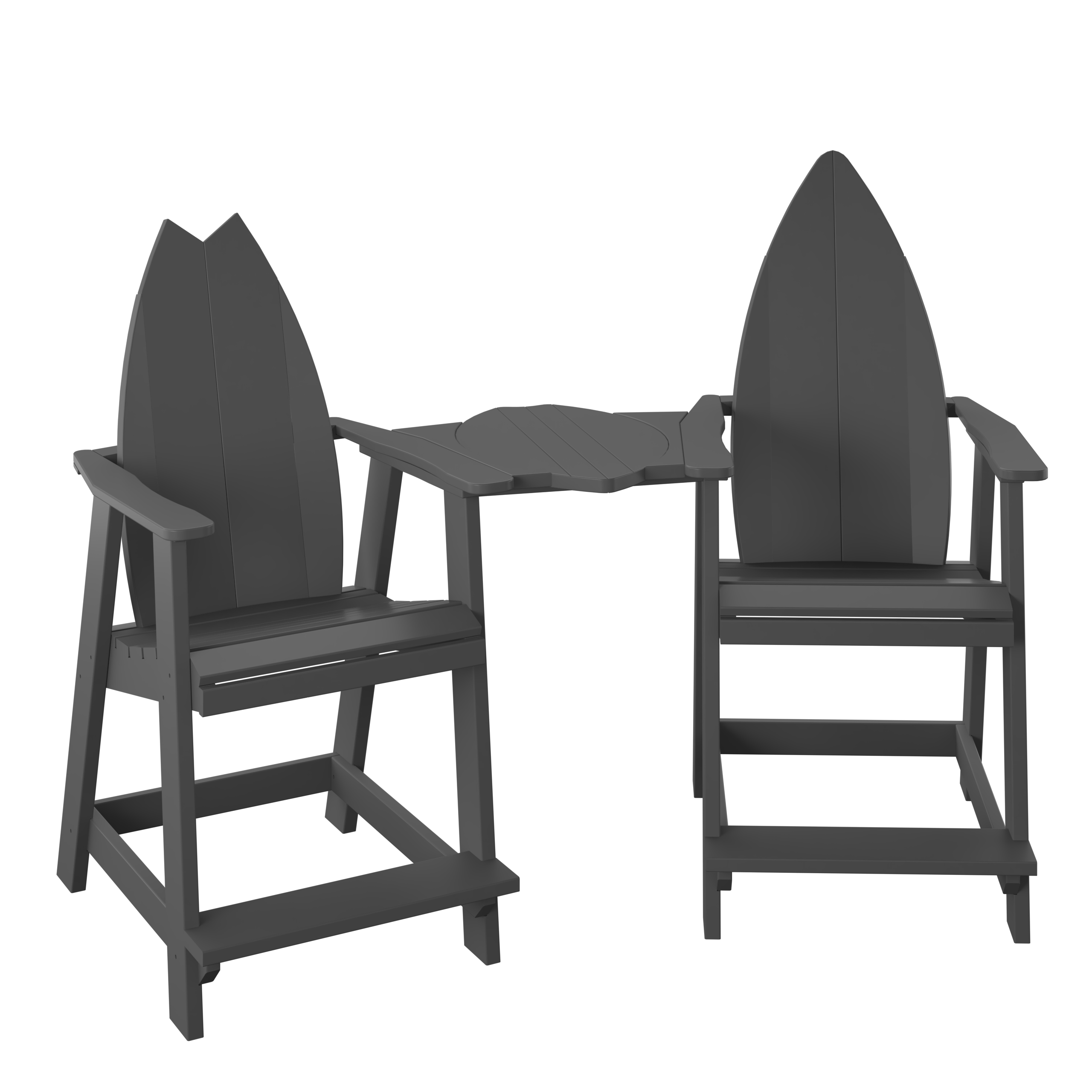 Surfboard Tete-a-tete Counter Set