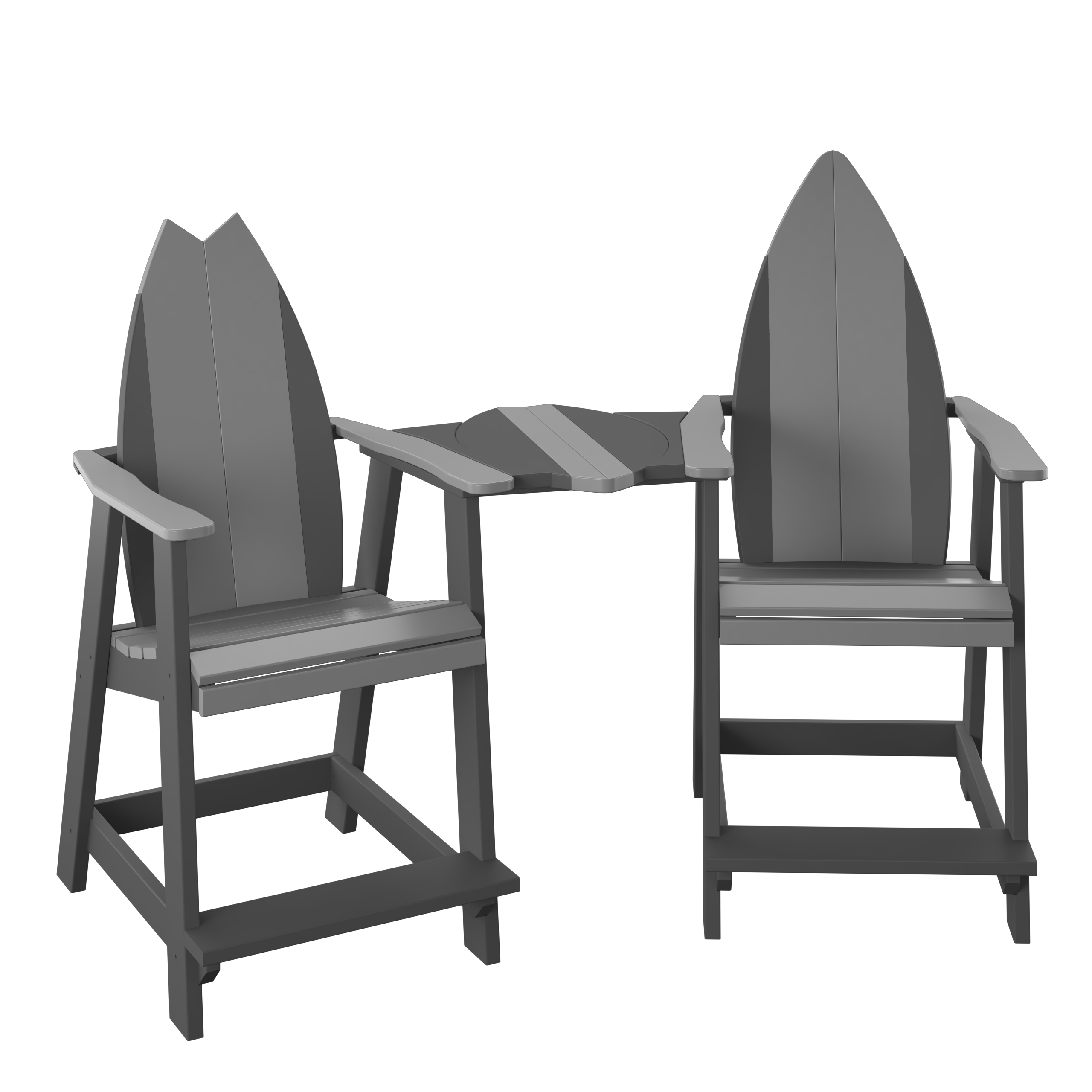 Surfboard Tete-a-tete Counter Set