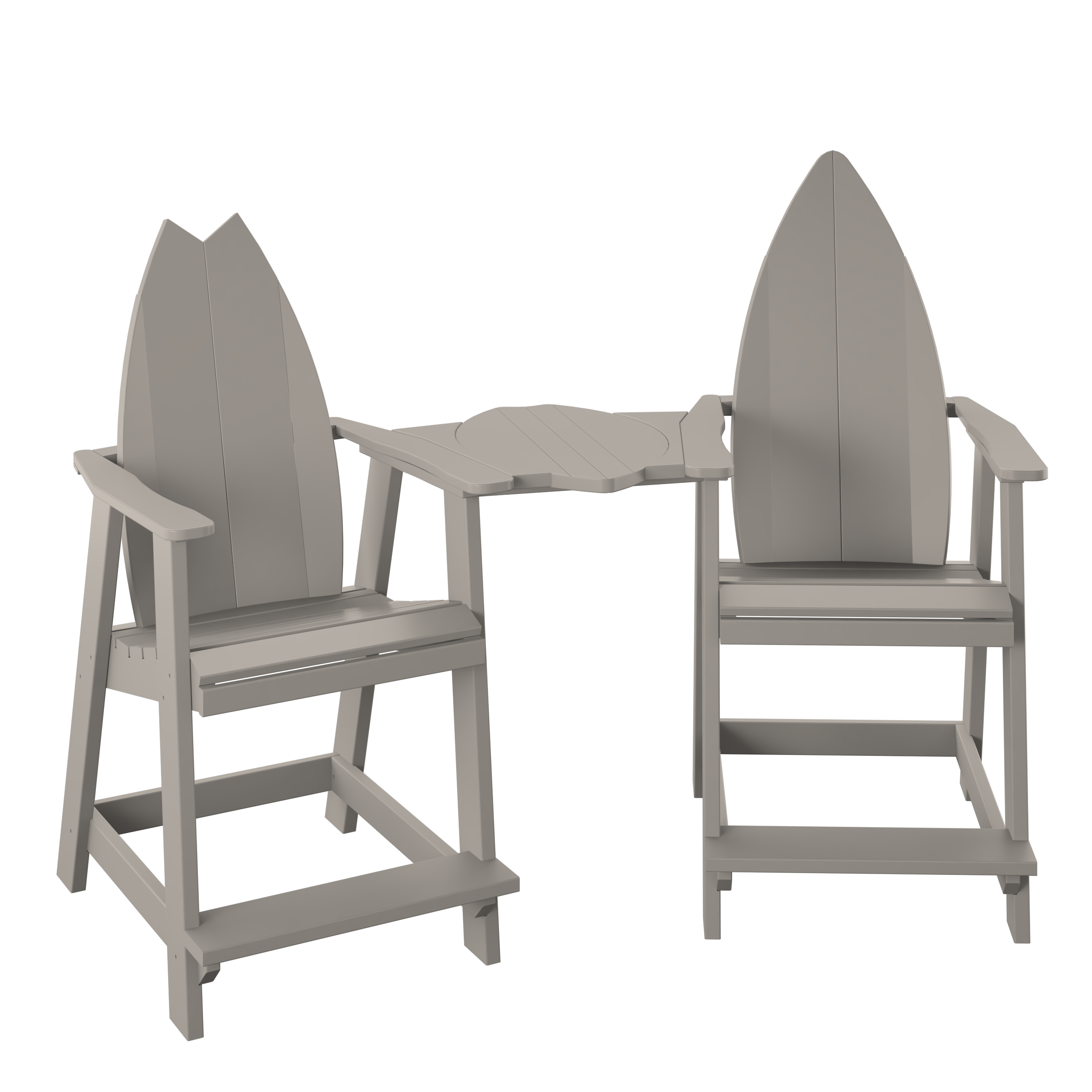 Surfboard Tete-a-tete Counter Set