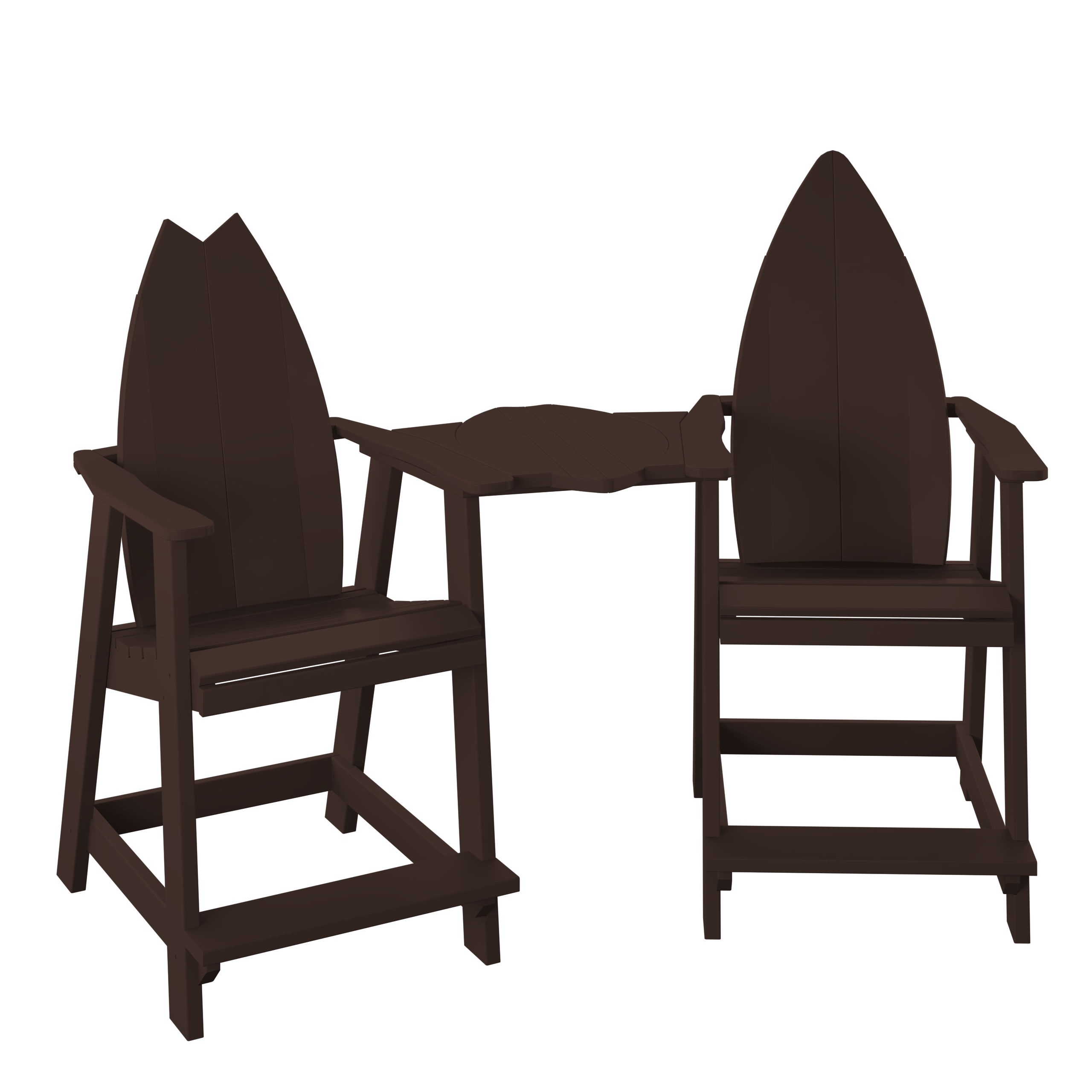 Surfboard Tete-a-tete Counter Set