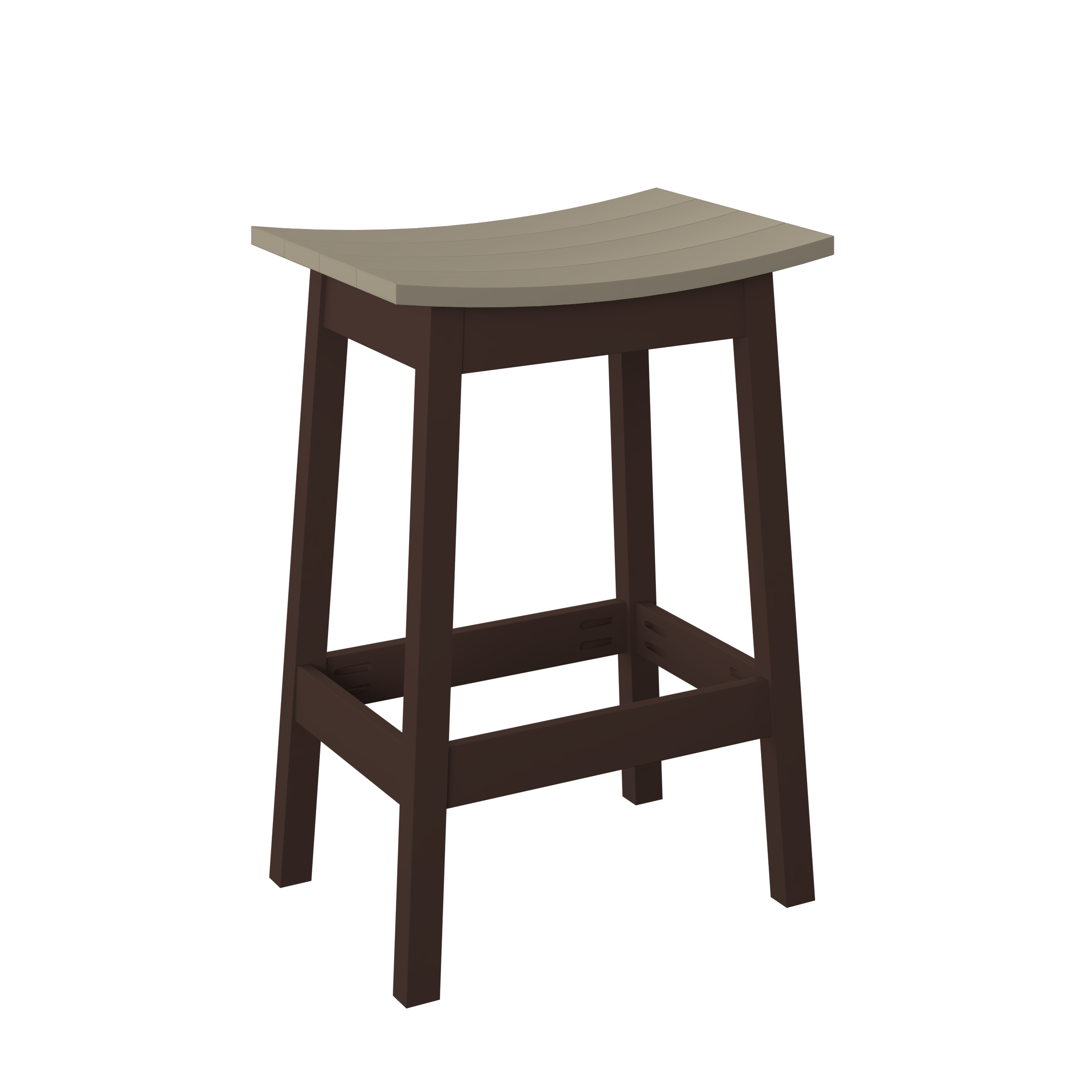 Saddle Bar Stool