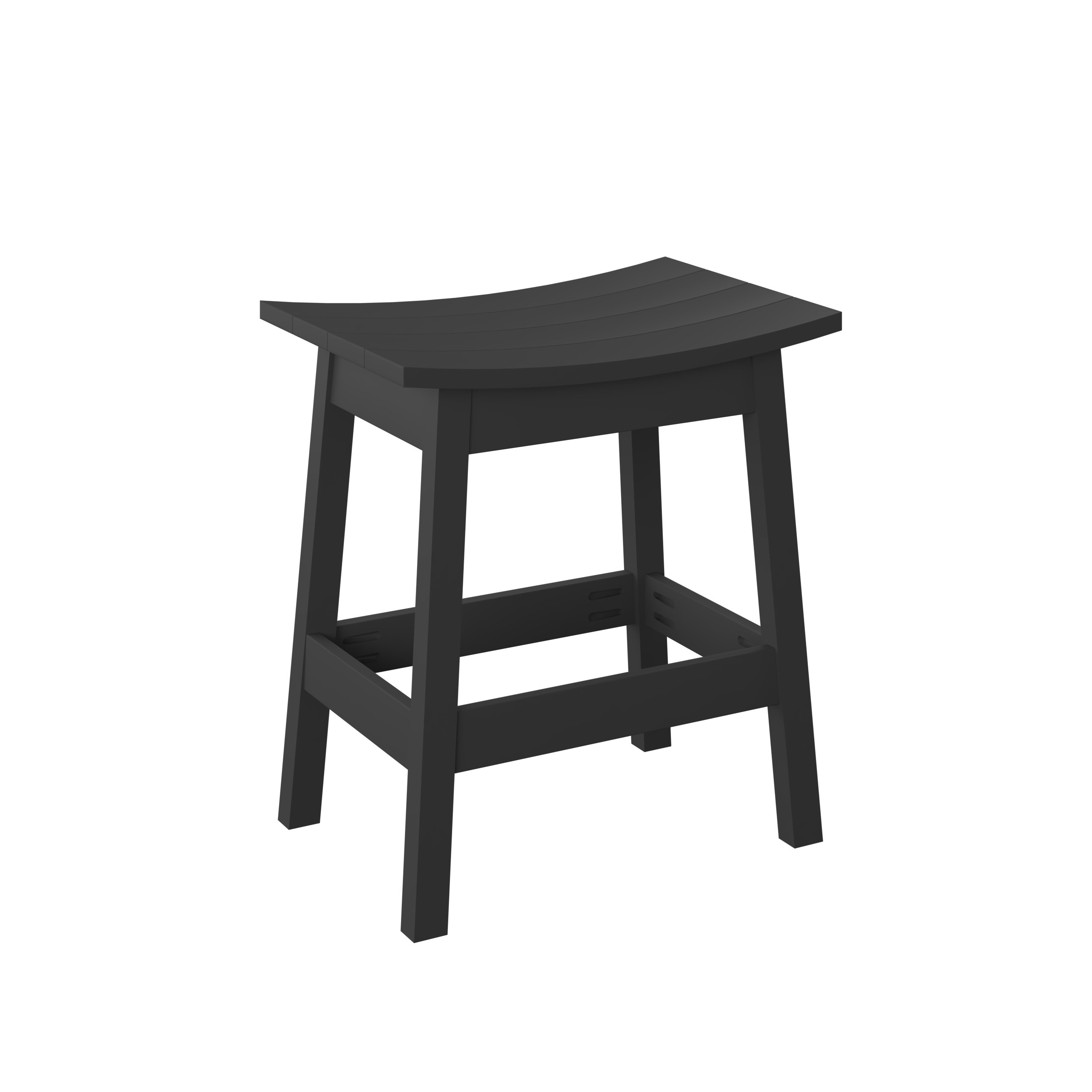 Saddle Counter Stool