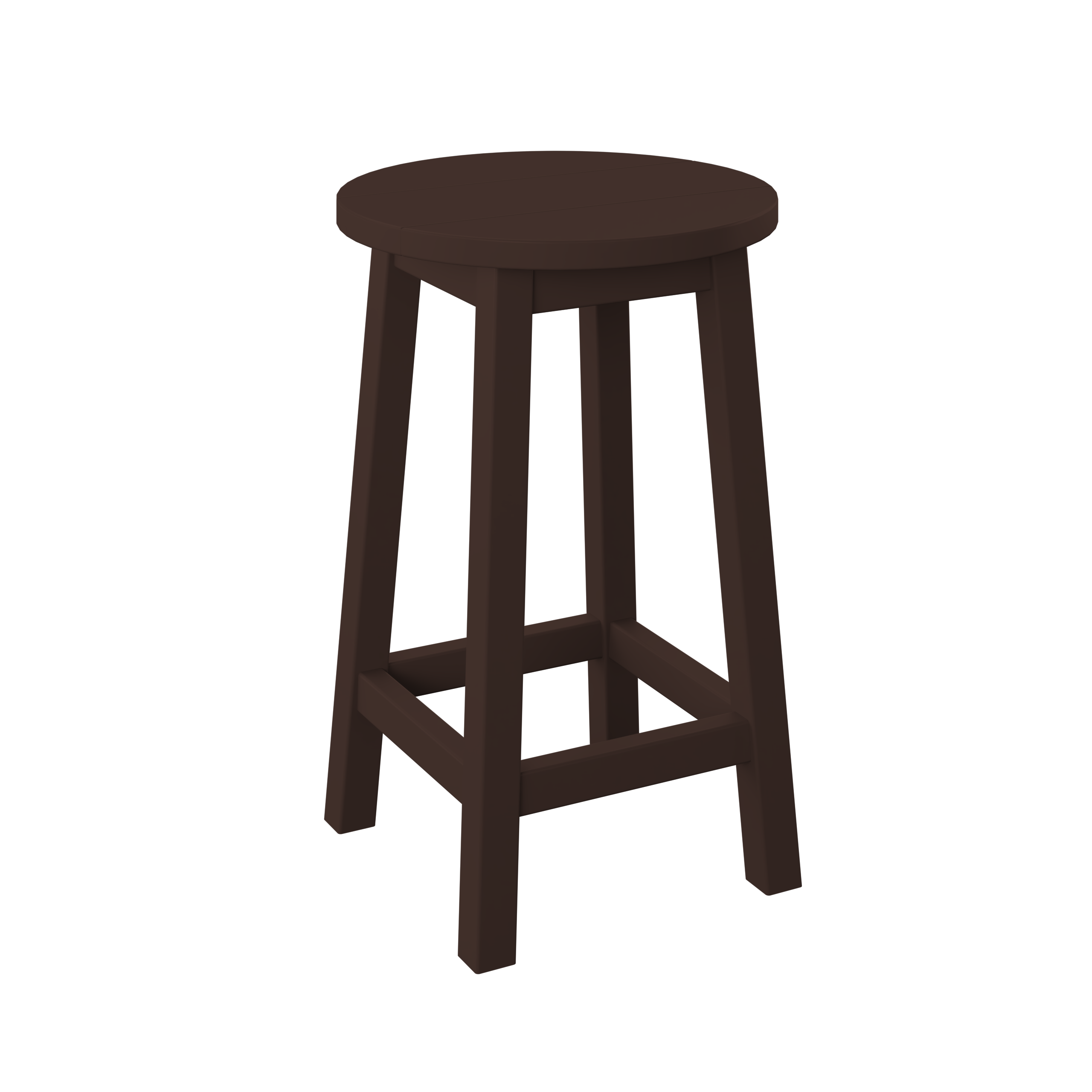 Round Counter Stool